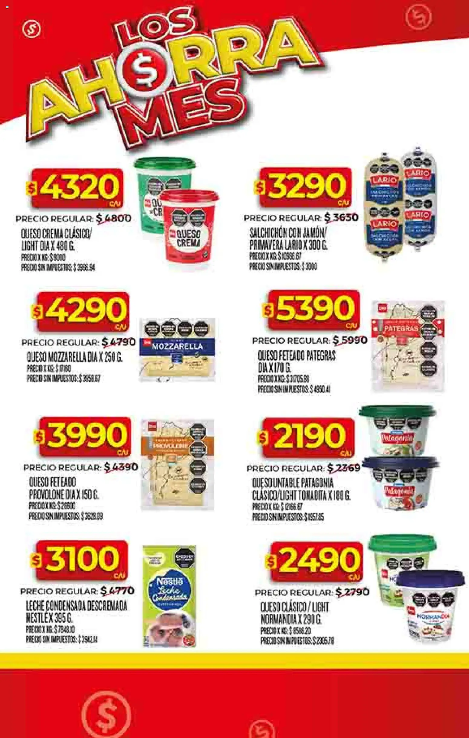 Dia - Ofertas - Salta y Jujuy │ válido desde el 14.01.2026 | Página: 25 | Productos: Queso crema, Leche, Queso, Crema