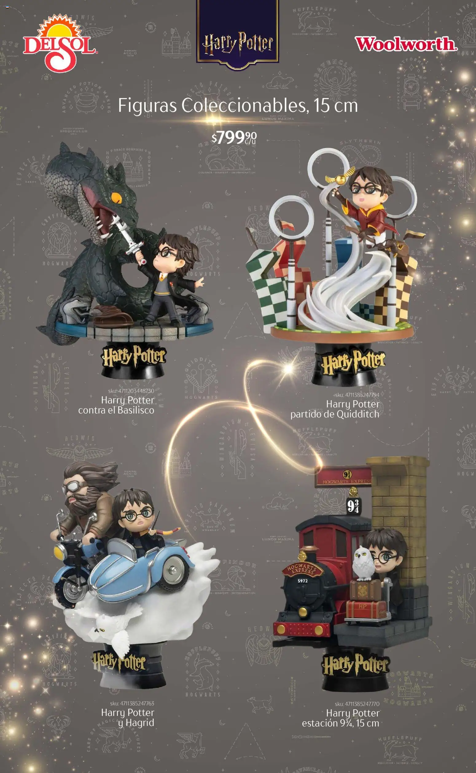 Nuevas ofertas de Del Sol y Woolworth válidas en toda la República Mexicana desde el 04.12.2025. ¡Encuentra las mejores ofertas en Del Sol y Woolworth catálogo Harry Potter! | Página: 18