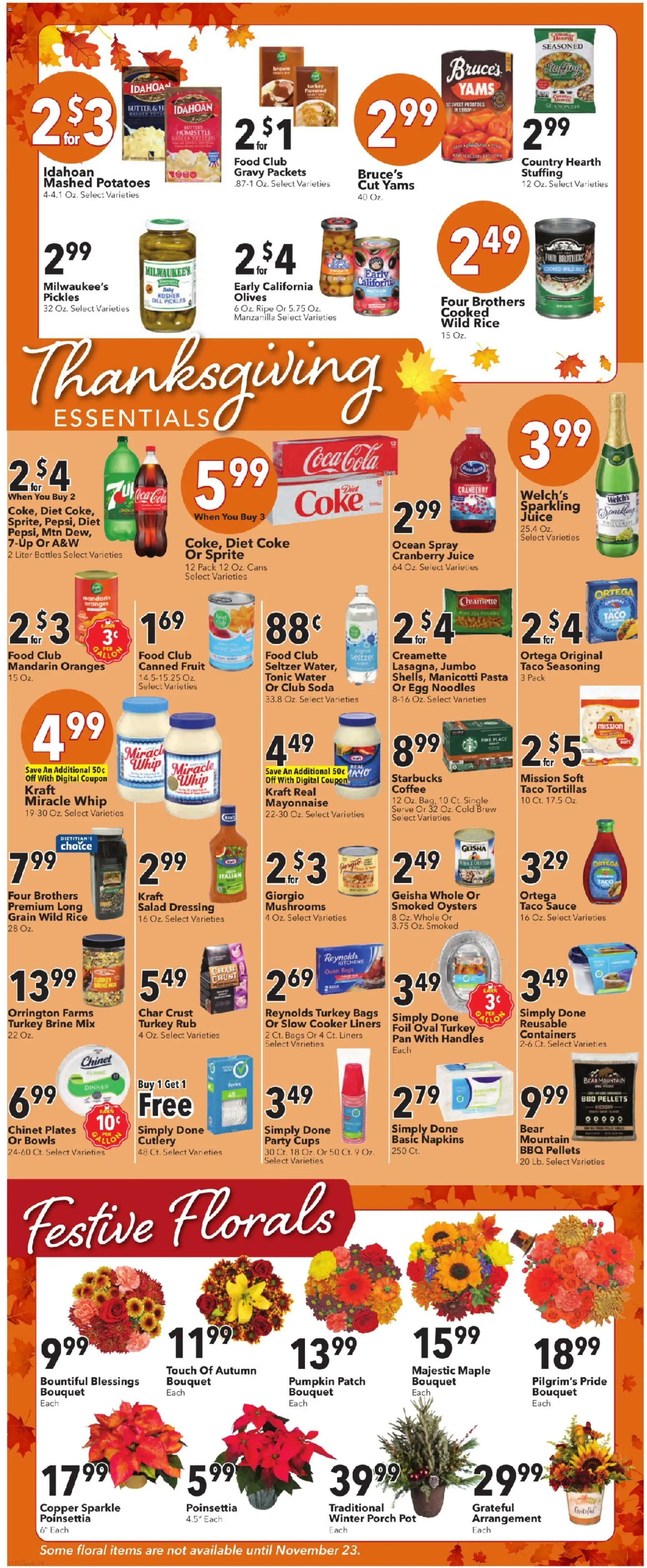 Coborn's - Weekly Ad - valid from 19.11.2025 | Page: 4 | Products: Juice, Water, Dill, Oven