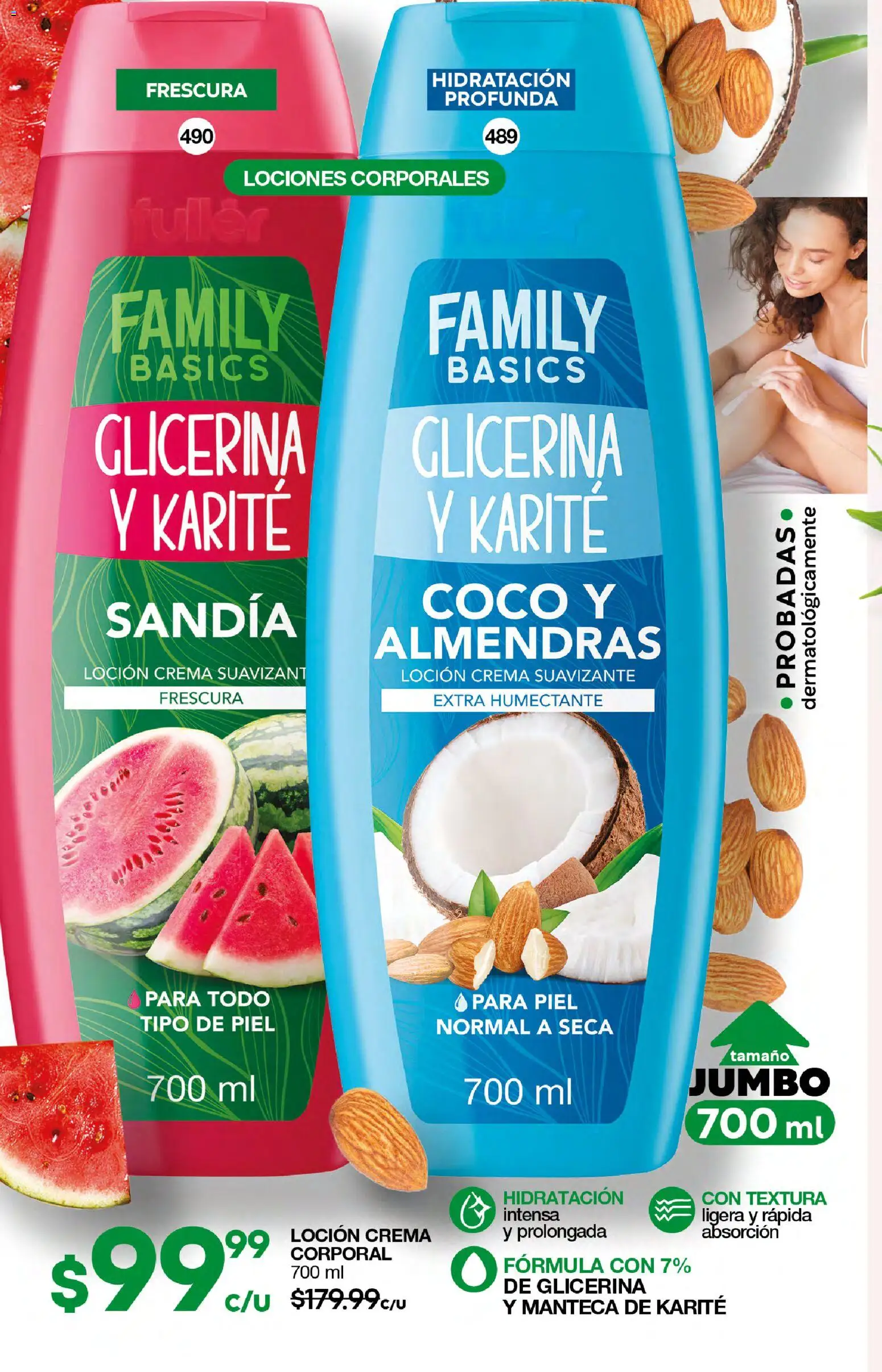 Nuevas ofertas de Fuller válidas en toda la República Mexicana desde el 18.02.2026. ¡Encuentra las mejores ofertas en Fuller campaña 23 2026! | Página: 142 | Productos: Sandía, Crema, Loción, Suavizante