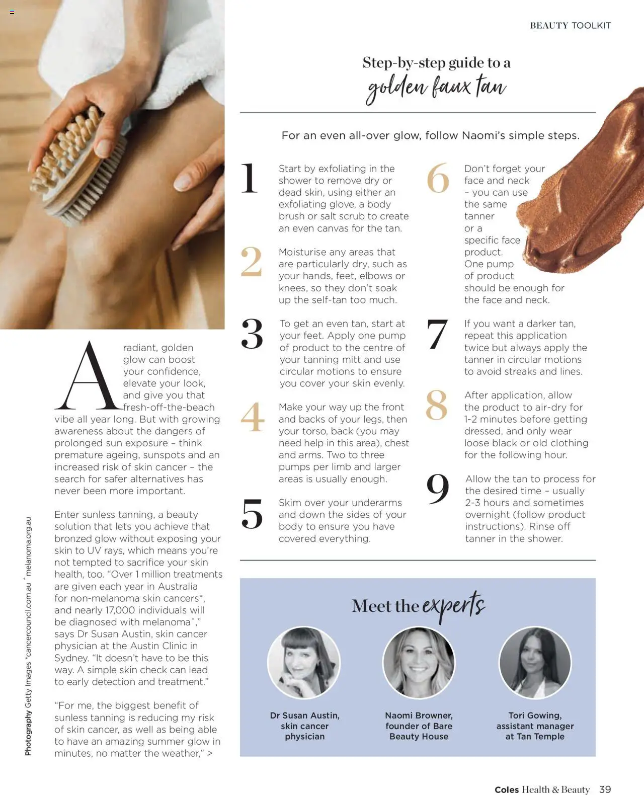 Coles catalogue - valid from 06.01.2025 | Page: 39 | Products: Shower, Scrub, Pumps, Salt