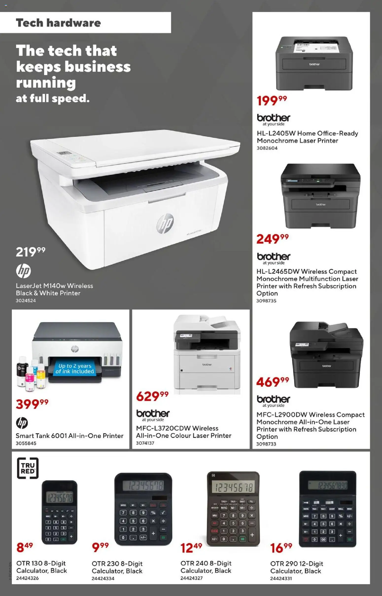 Staples flyer valid from 06.03.2026 | Page: 3 | Products: Printer