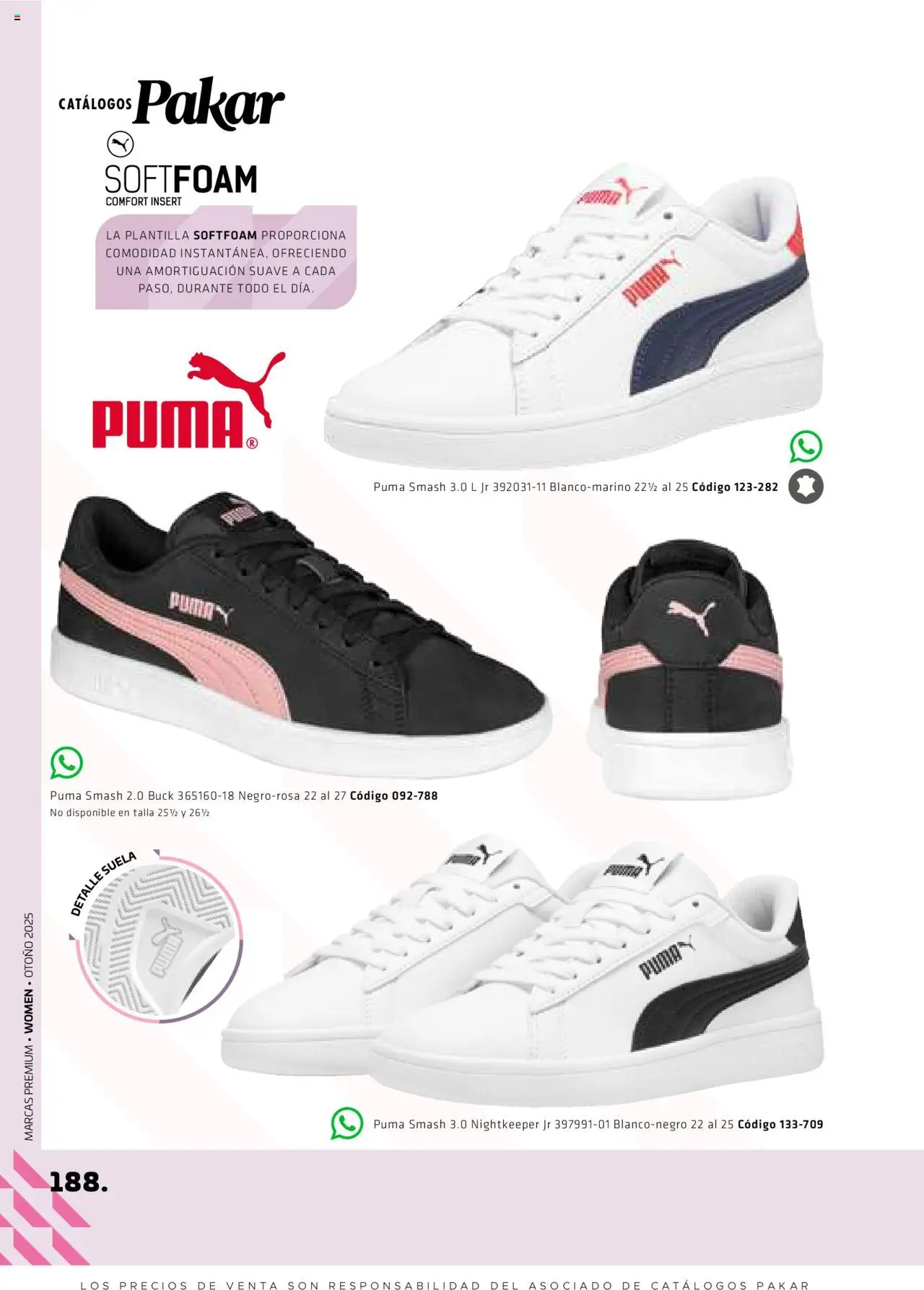 Nuevas ofertas de SC Pakar válidas en toda la República Mexicana desde el 29.08.2025. ¡Encuentra las mejores ofertas en SC Pakar - Catálogo Otoño Women! | Página: 188