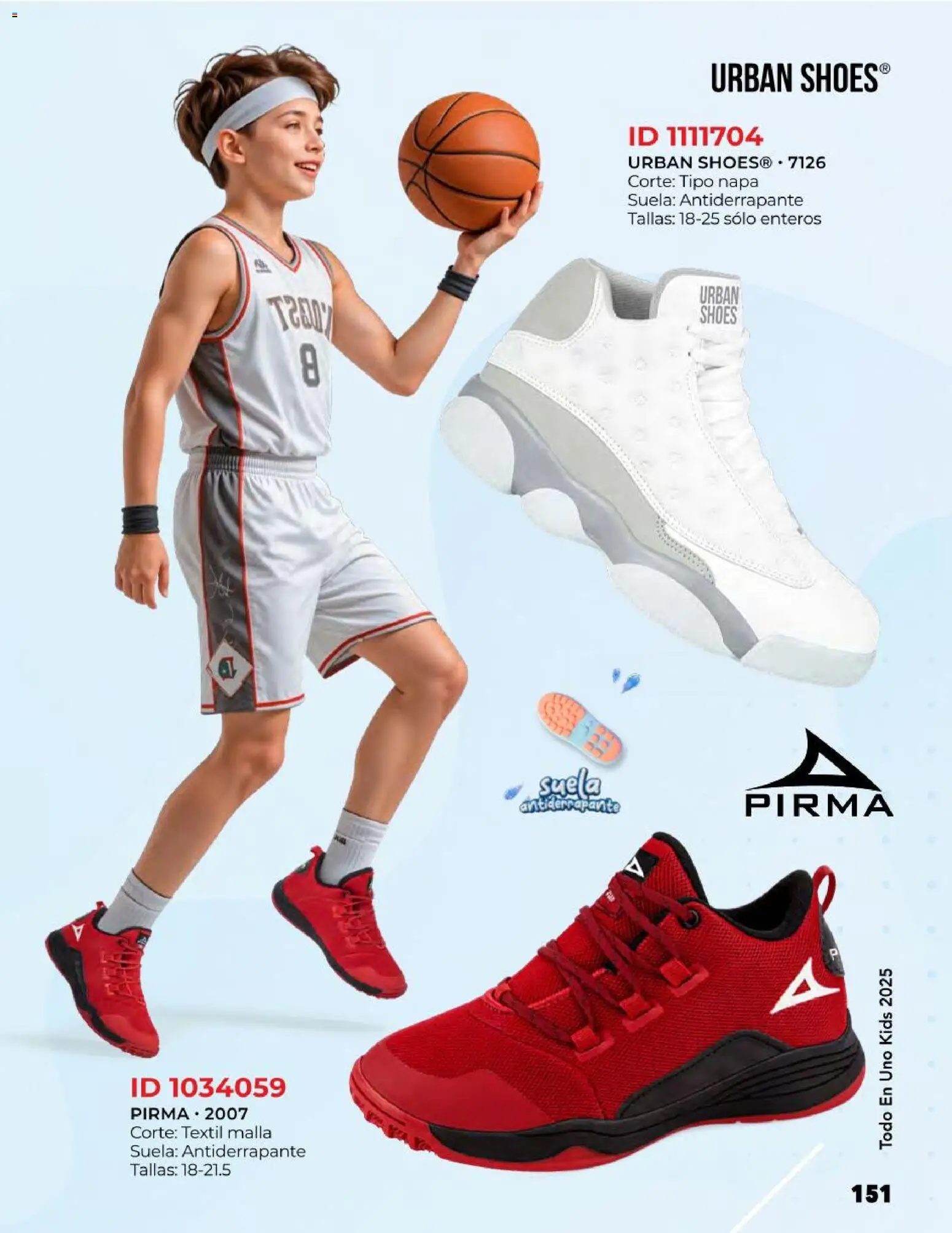 Nuevas ofertas de Price Shoes válidas en toda la República Mexicana desde el 27.10.2025. ¡Encuentra las mejores ofertas en Price Shoes catálogo Kids todo en uno! | Página: 151 | Productos: Malla