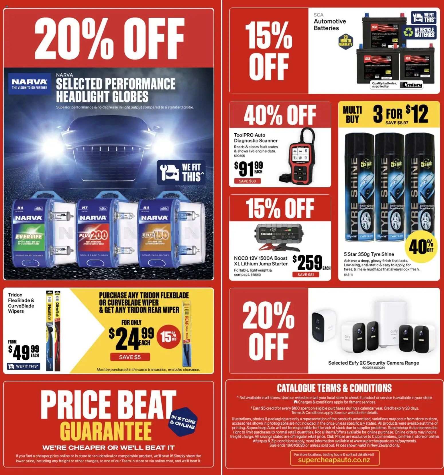 Supercheap Auto catalogue from 02.01.2026 | Page: 2