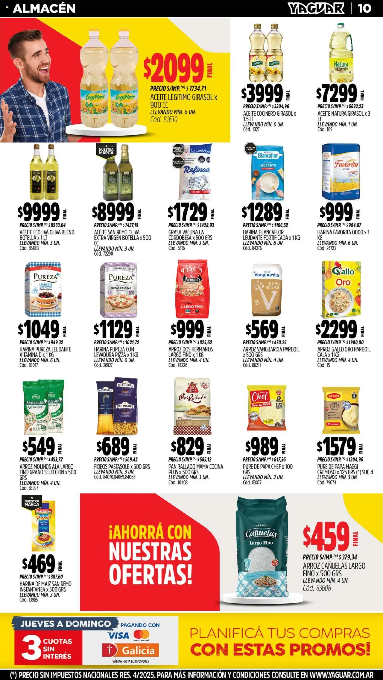 Yaguar - Neuquén │ válido desde el 15.09.2025 | Página: 12 | Productos: Botella, Caja, Pan, Arroz