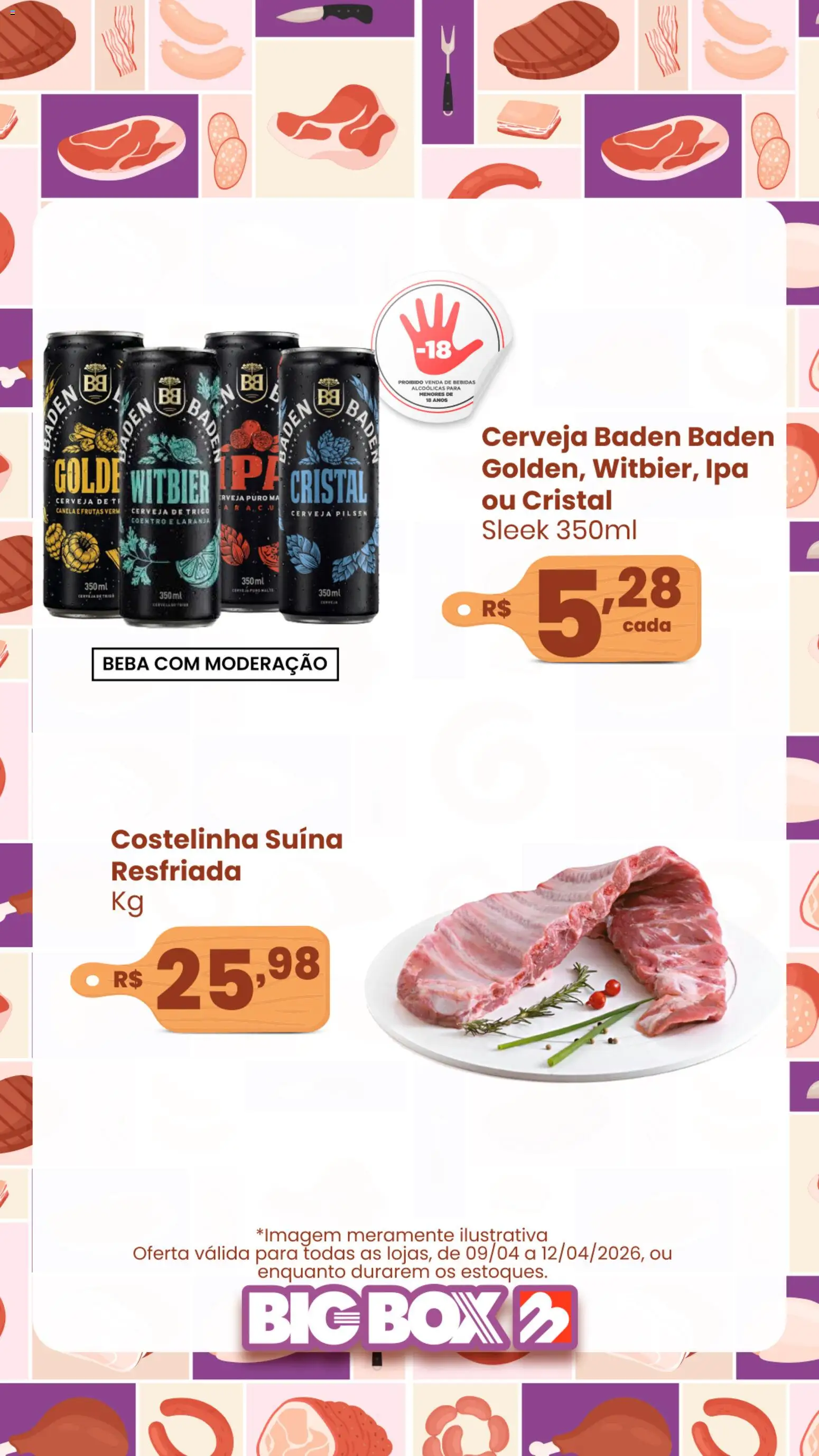 Big Box Folheto - válido de 09.04.2026 | Página: 6 | Produtos: Cerveja, Canela