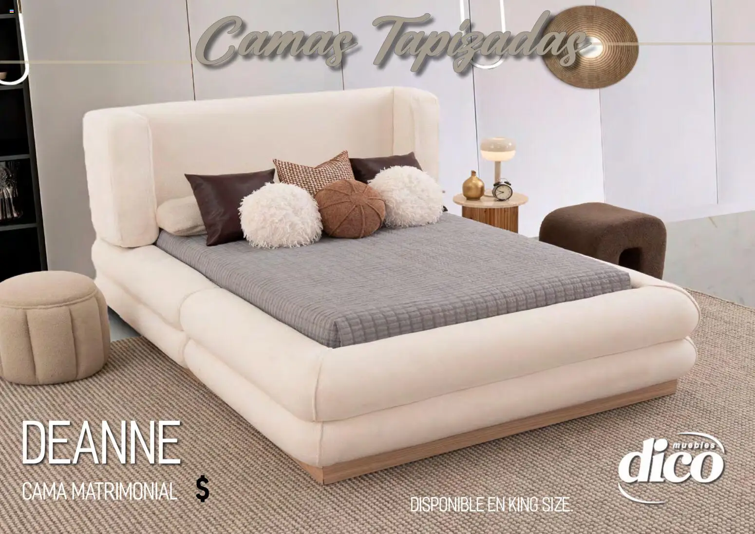 Nuevas ofertas de Muebles Dico válidas en toda la República Mexicana desde el 01.04.2026. ¡Encuentra las mejores ofertas en Muebles Dico catálogo Camas tapizadas ! | Página: 4