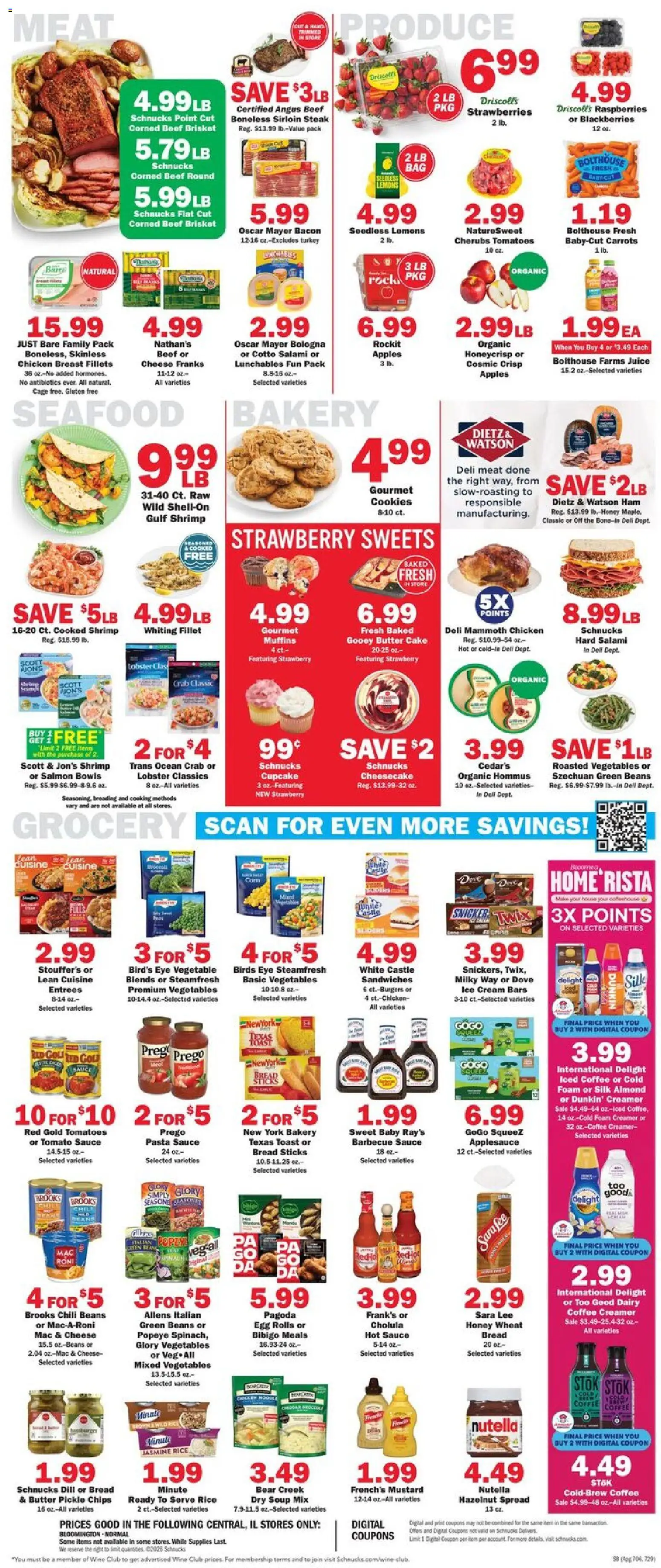 Schnucks Weekly Print Ad - IL - valid from 04.03.2026 | Page: 4 | Products: Rice, Cream, Sauce, Dill