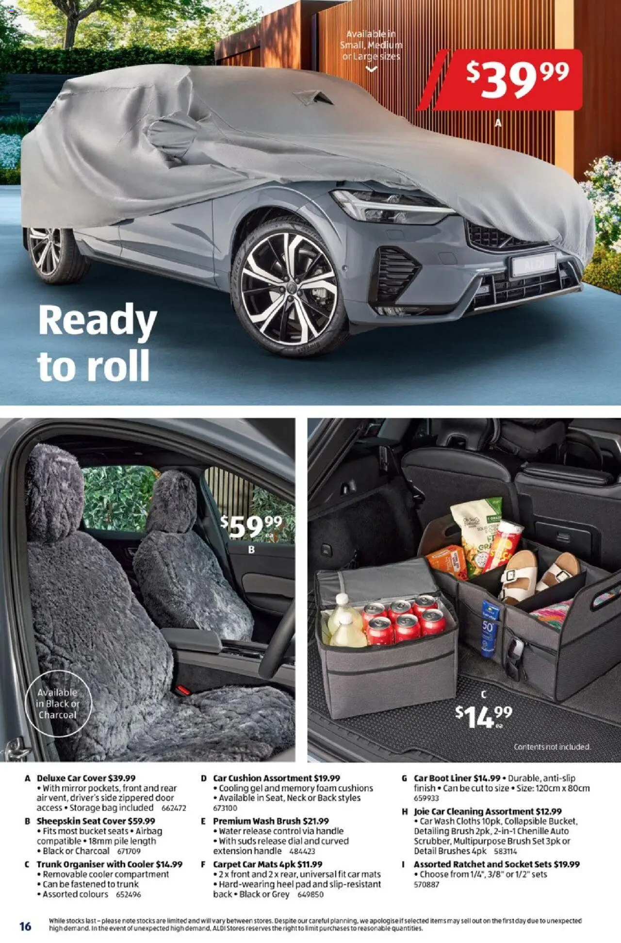 Aldi catalogue - valid from 01.10.2025 | Page: 16 | Products: Cushion, Socket, Door, Multipurpose