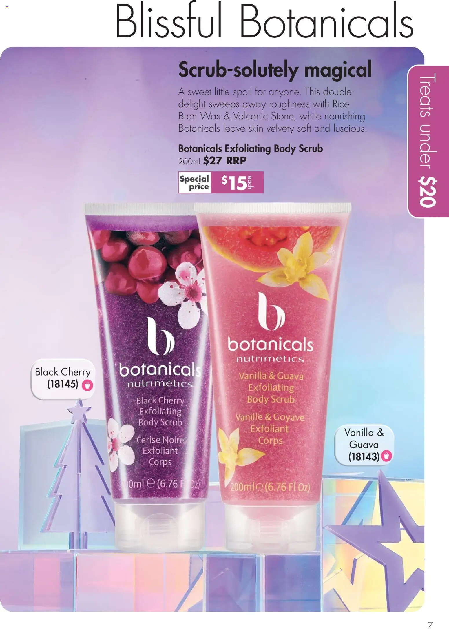 Nutrimetics catalogue - valid from 26.11.2025 | Page: 7 | Products: Scrub, Rice, Body scrub