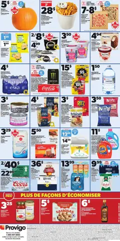Preview of Provigo weekly flyer / circulaire from shop Provigo valid from 23.10.2025 | Page: 2 | Products: Cream, PC, Cheese, Oil