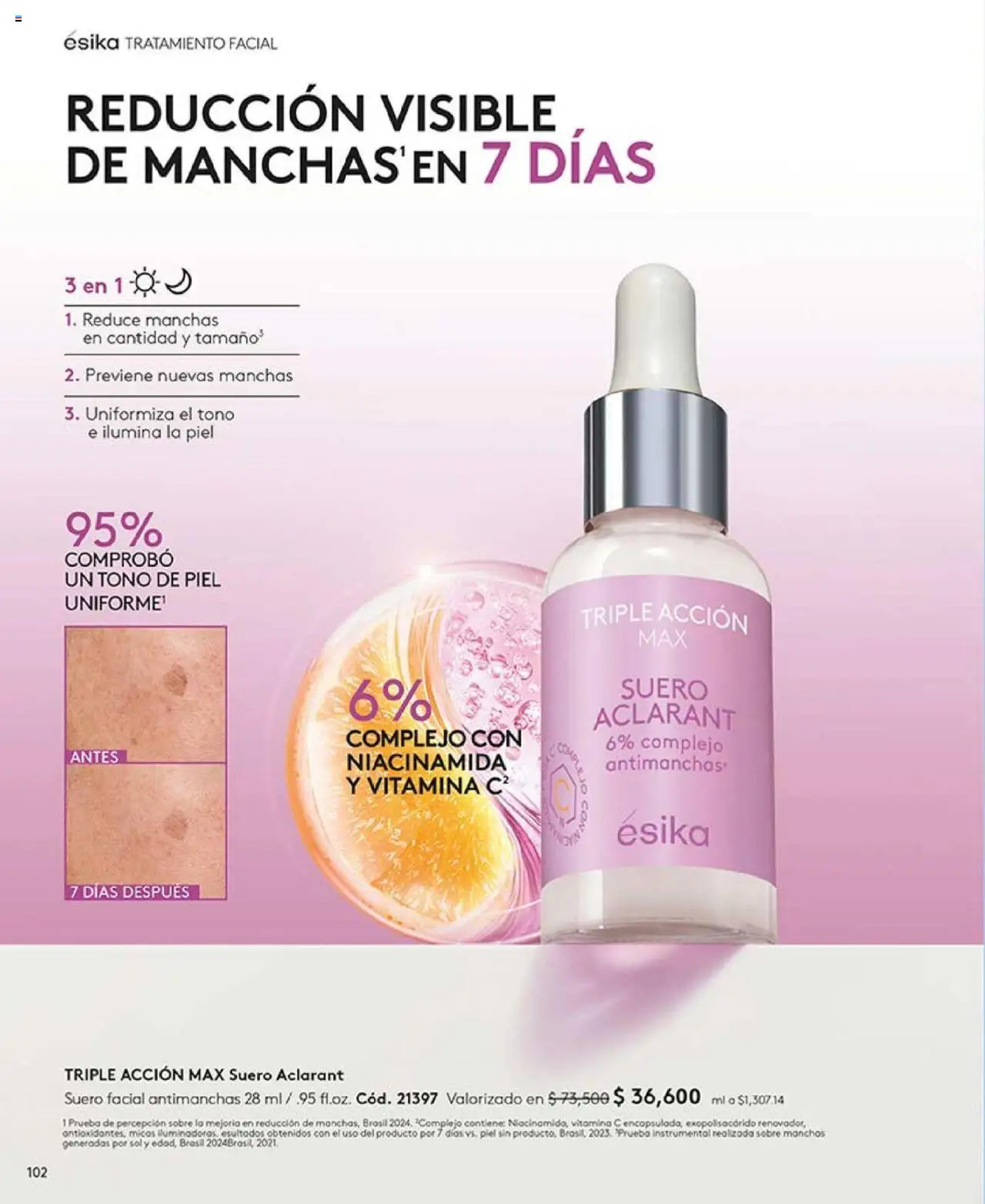 Ésika revista - valida desde el 14.10.2025 | Página: 102 | Productos: Sobre