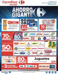 Vista previa Carrefour Market catálogo válido desde el 05.08.2025