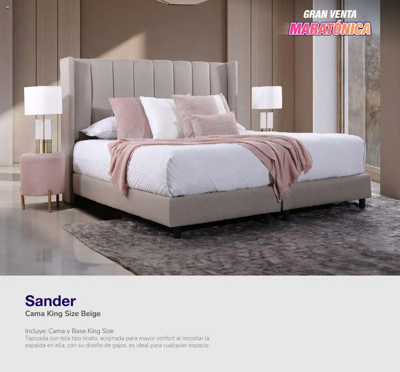 Nuevas ofertas de Muebles Dico válidas en toda la República Mexicana desde el 03.10.2025. ¡Encuentra las mejores ofertas en Muebles Dico - Catálogo Gran Venta Maratónica ! | Página: 24 | Productos: Cama