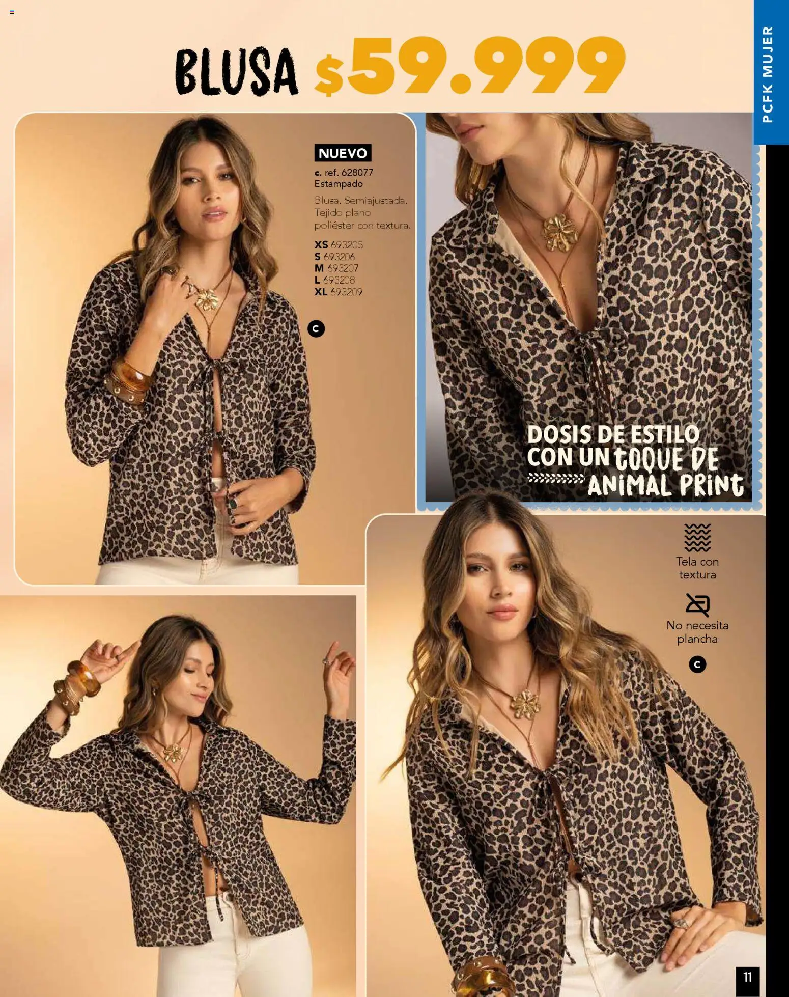 Pacifika revista - valida desde el 01.11.2025 | Página: 11 | Productos: Plancha, Blusa