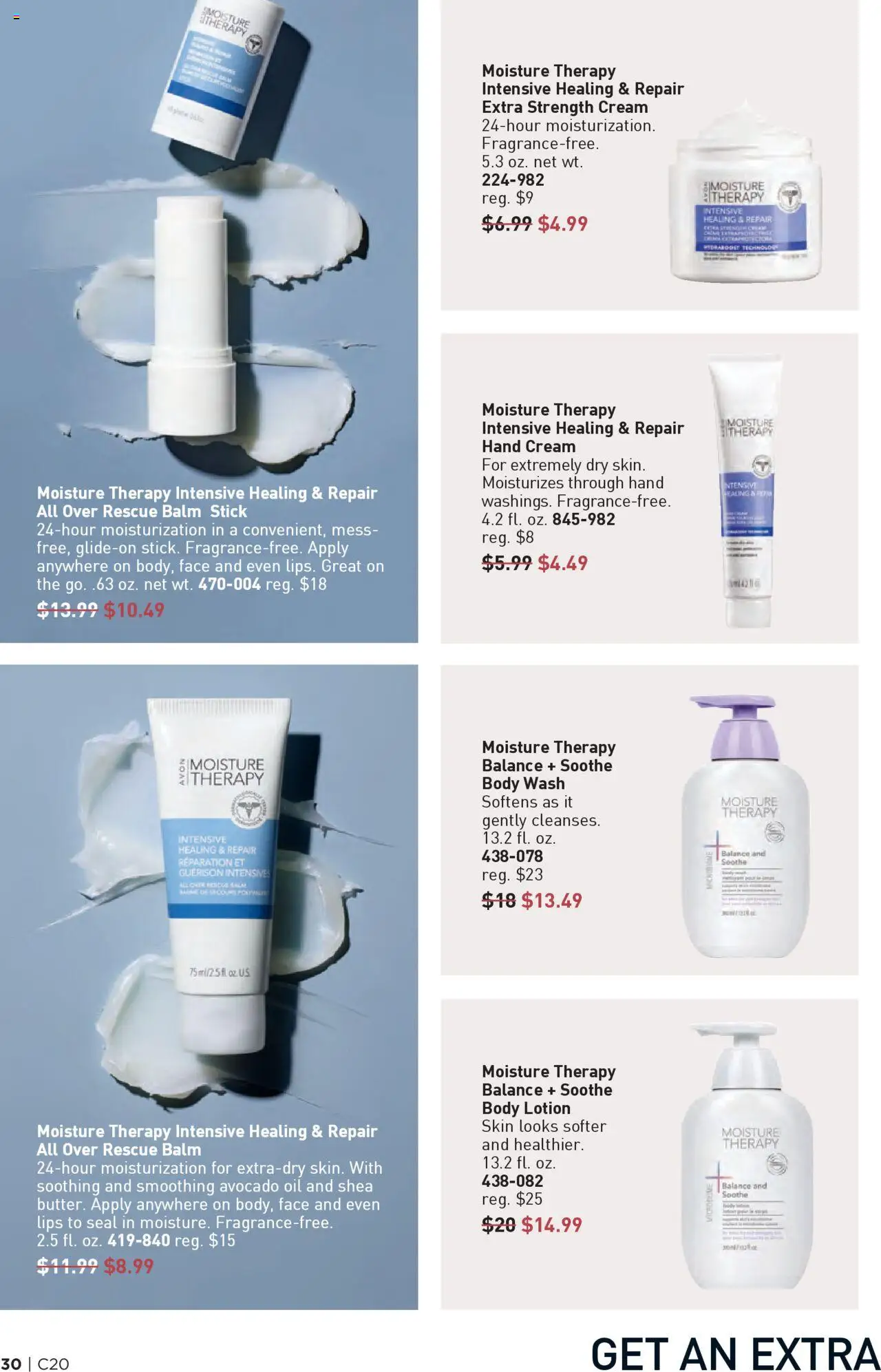 Avon Brochure - valid from 24.09.2025 | Page: 30 | Products: Oil, Hand cream, Cream, Avocado
