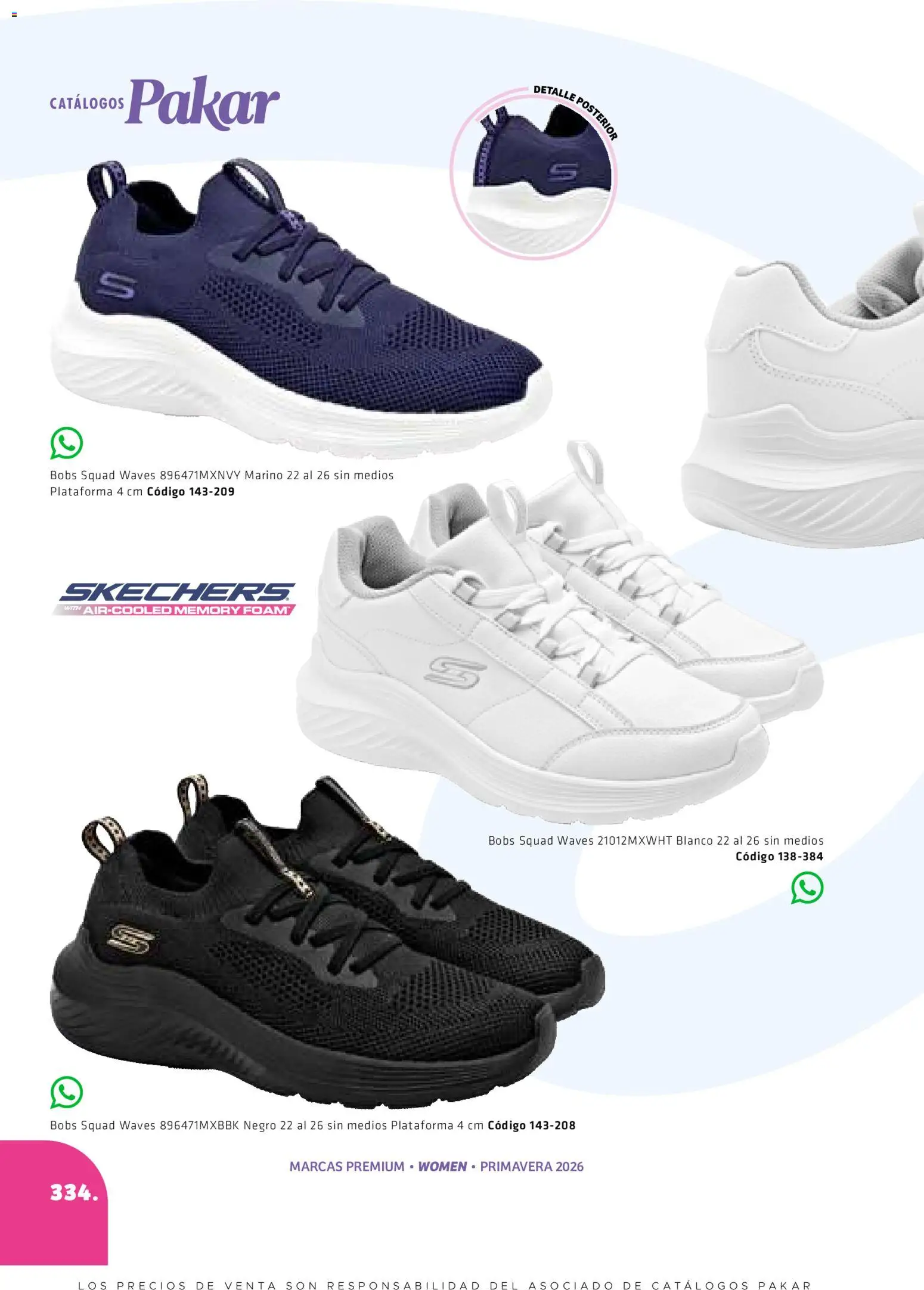 Nuevas ofertas de SC Pakar válidas en toda la República Mexicana desde el 27.02.2026. ¡Encuentra las mejores ofertas en SC Pakar catálogo Premium Women! | Página: 334