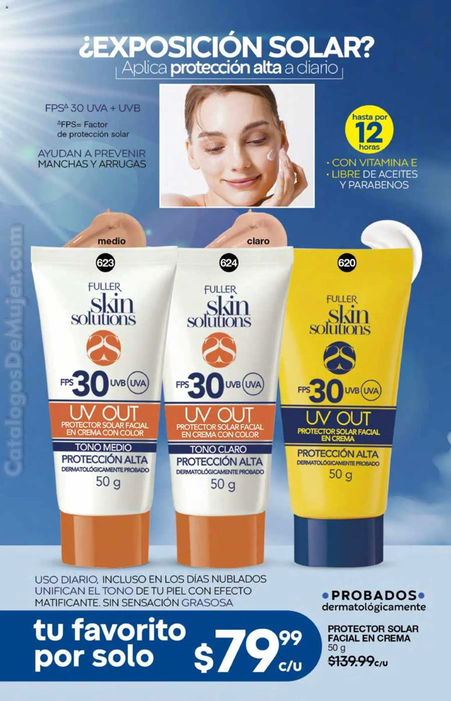 Nuevas ofertas de Fuller válidas en toda la República Mexicana desde el 26.11.2025. ¡Encuentra las mejores ofertas en Fuller campaña 17 2025! | Página: 156 | Productos: Crema, Uva, Protector solar