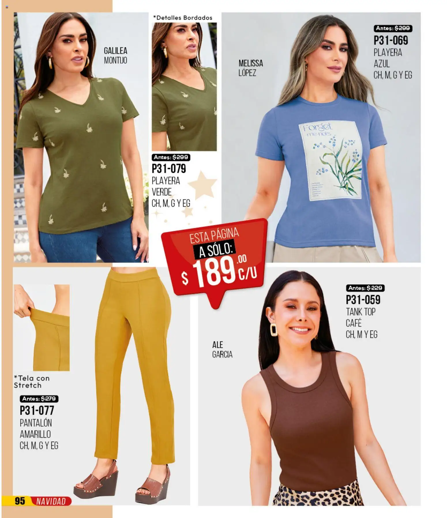 Nuevas ofertas de Cklass válidas en toda la República Mexicana desde el 30.11.2025. ¡Encuentra las mejores ofertas en Cklass catálogo Rebajas Navideñas Ropa! | Página: 96 | Productos: Café, Playera, Top
