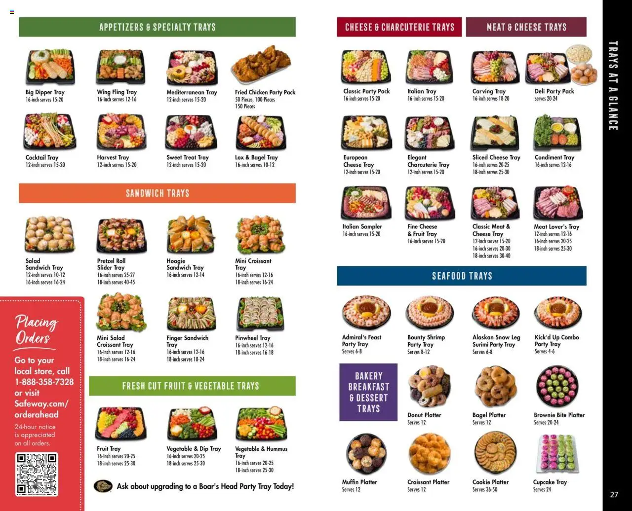 Safeway Entertaining Guide - valid from 18.09.2025 | Page: 14 | Products: Bakery, Salad, Muffin, Cupcake