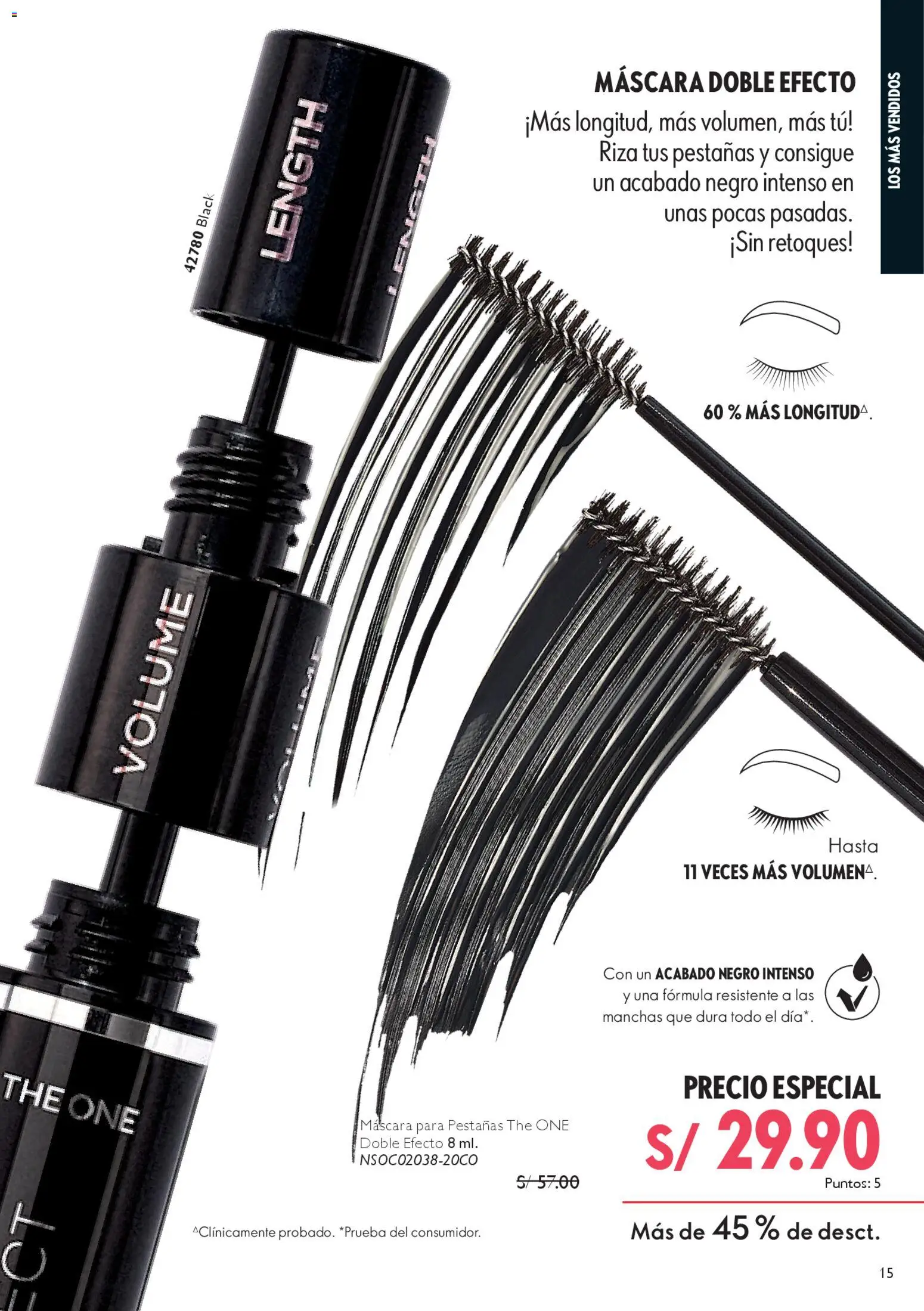 Catálogo Oriflame válido desde 14.02.2026 | Página: 15 | Productos: Máscara