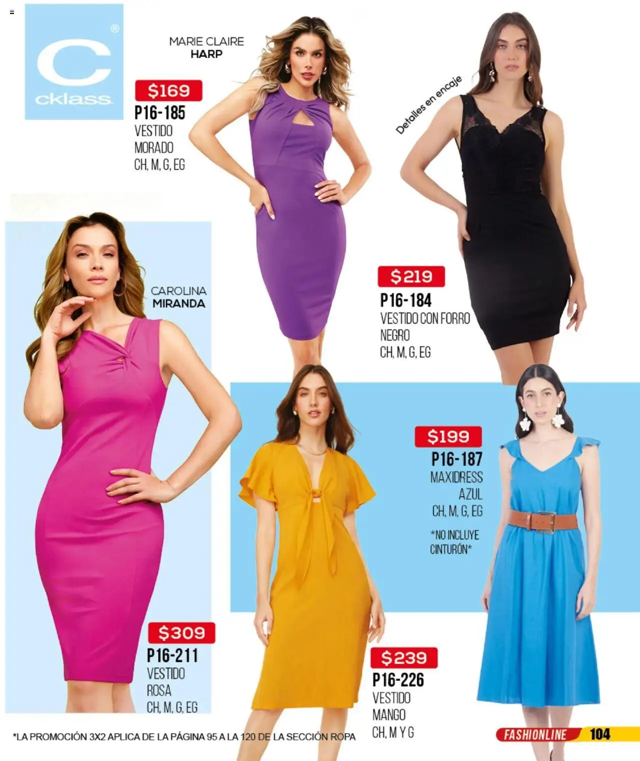 Nuevas ofertas de Cklass válidas en toda la República Mexicana desde el 13.08.2025. ¡Encuentra las mejores ofertas en Cklass - Catálogo Remate Total Ropa! | Página: 105 | Productos: Mango, Ropa, Vestido