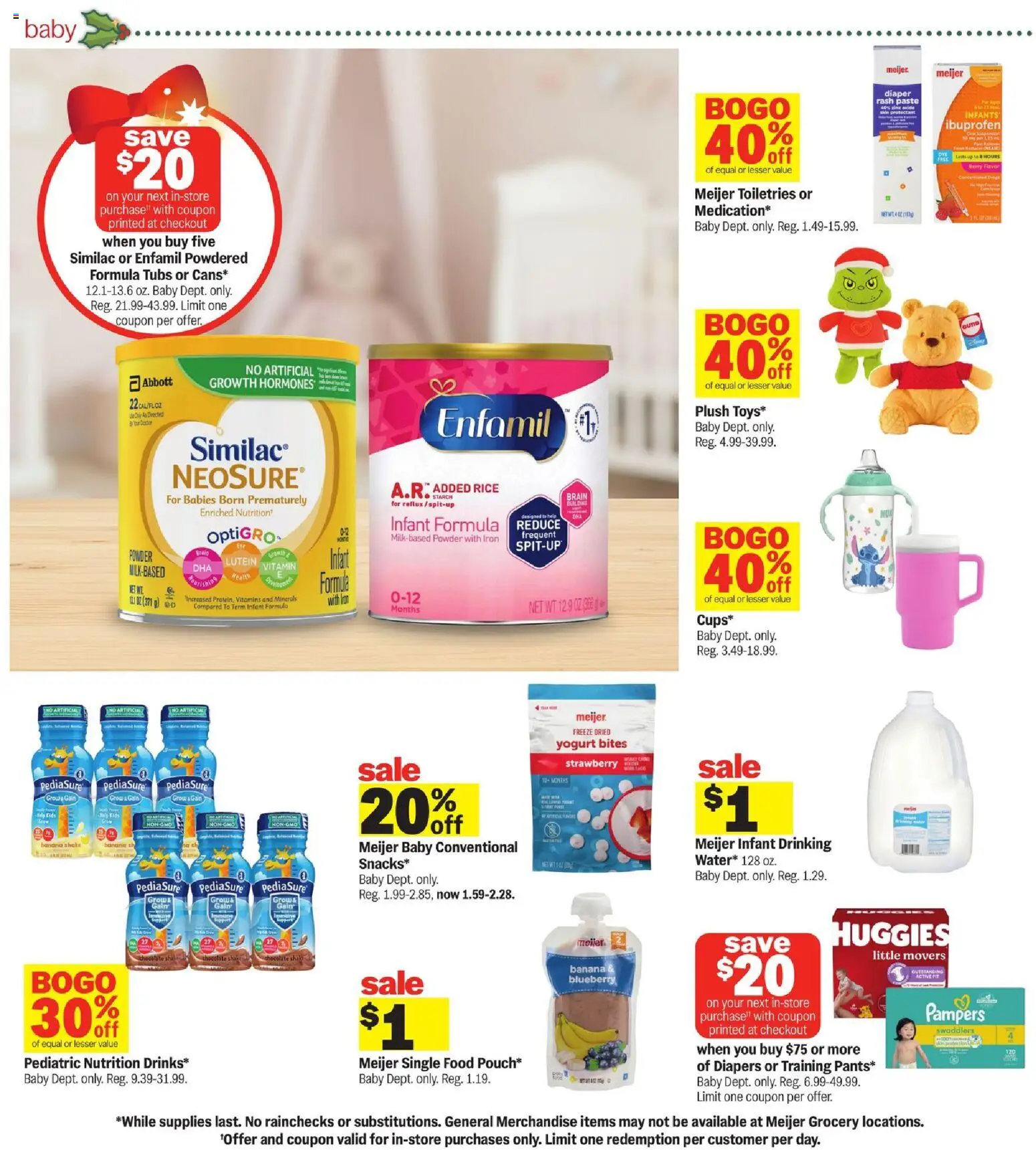 Meijer Weekly Ad - MI - valid from 10.12.2025 | Page: 35 | Products: Vitamin, Yogurt, Chocolate, Iron