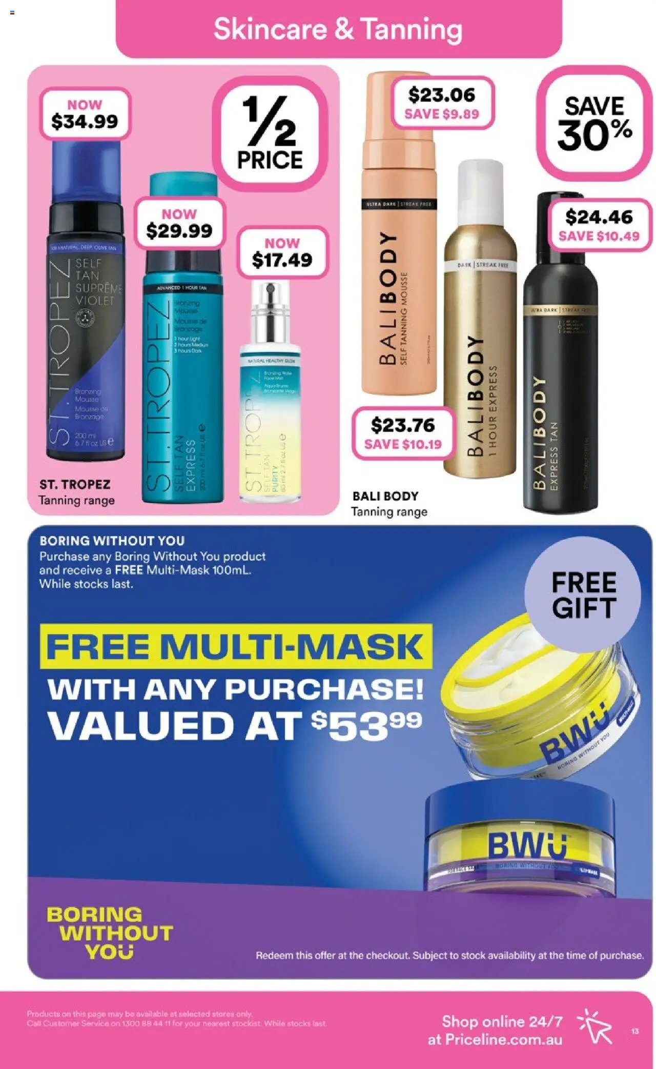 Priceline Pharmacy catalogue - valid from 25.09.2025 | Page: 13 | Products: Light, Mousse