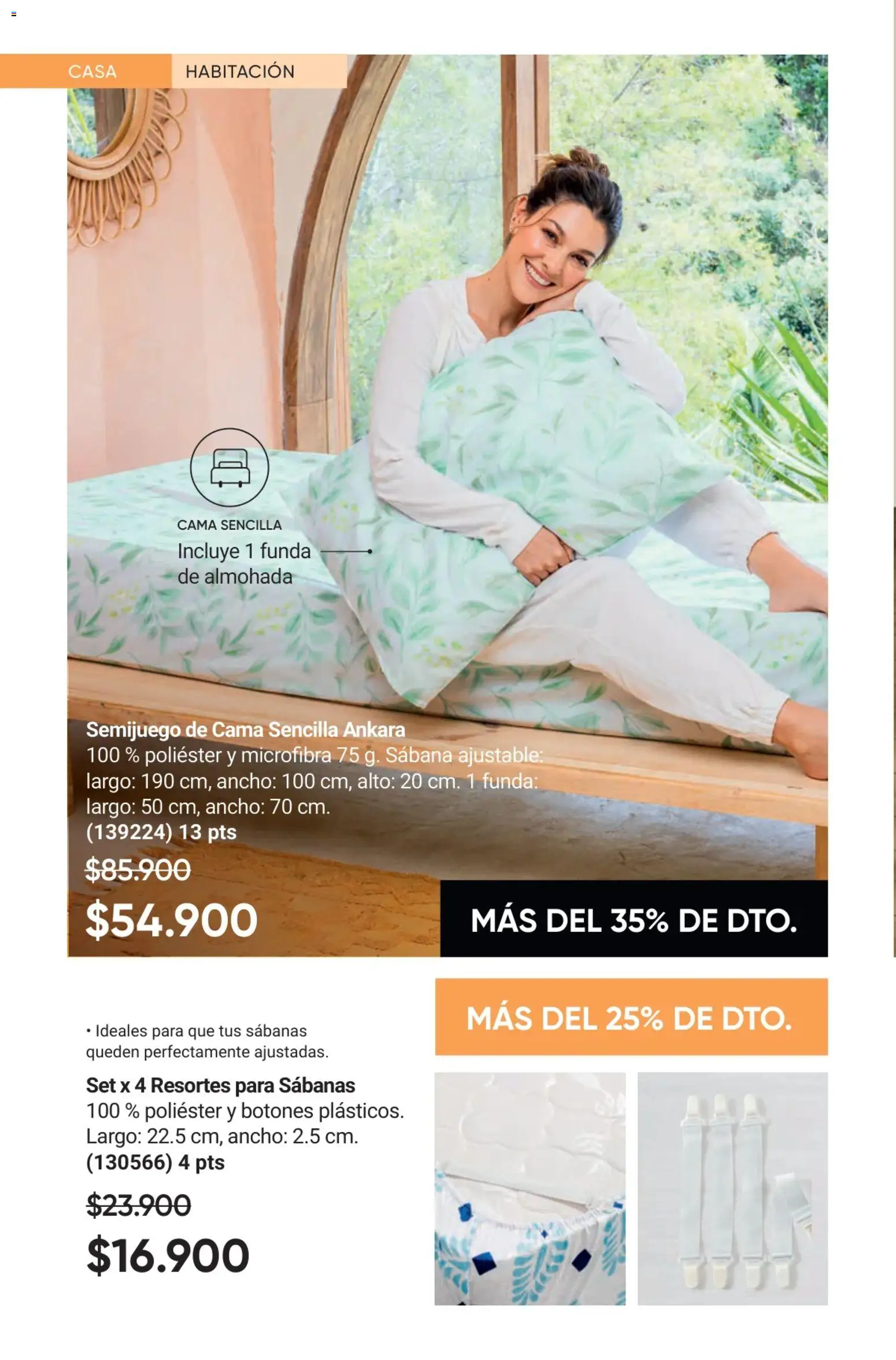Avon revista - valida desde el 17.11.2025 | Página: 60 | Productos: Funda de almohada, Sabanas, Cama, Almohada