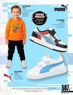 Vista previa de Price Shoes catálogo Importados Winter 2025  , nuevo folleto de la tienda, válido en México a partir del 11.11.2025 | Página: 587 | Productos: Tenis, Algodón, Conjunto