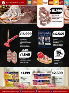 Vista previa Vital - Especial de frescos - Posadas válido desde el 20.10.2025 | Página: 9 | Productos: Mortadela, Salame