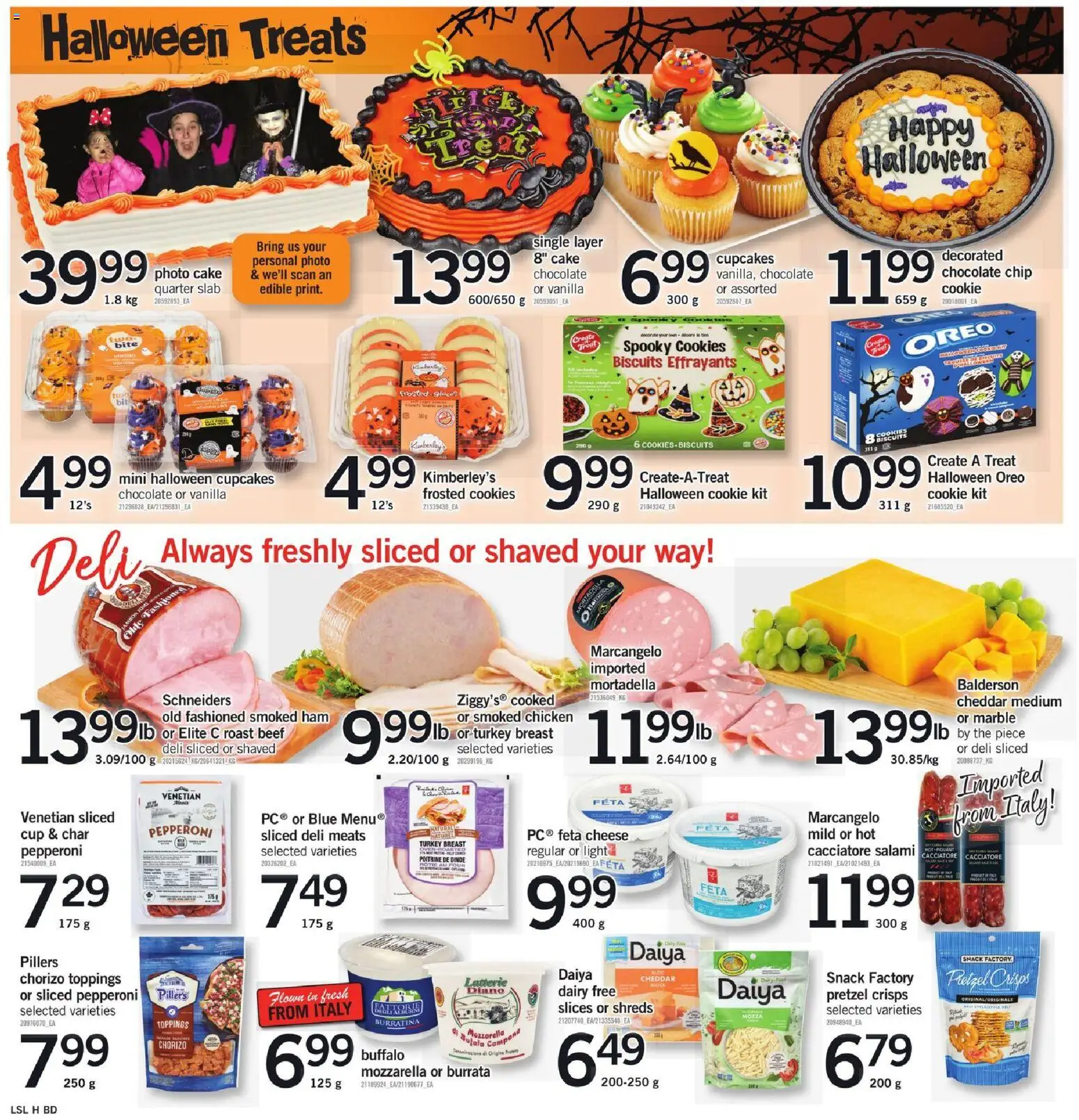 Loblaws flyer valid from 23.10.2025 | Page: 2 | Products: Beef, Turkey, Chocolate, Chicken