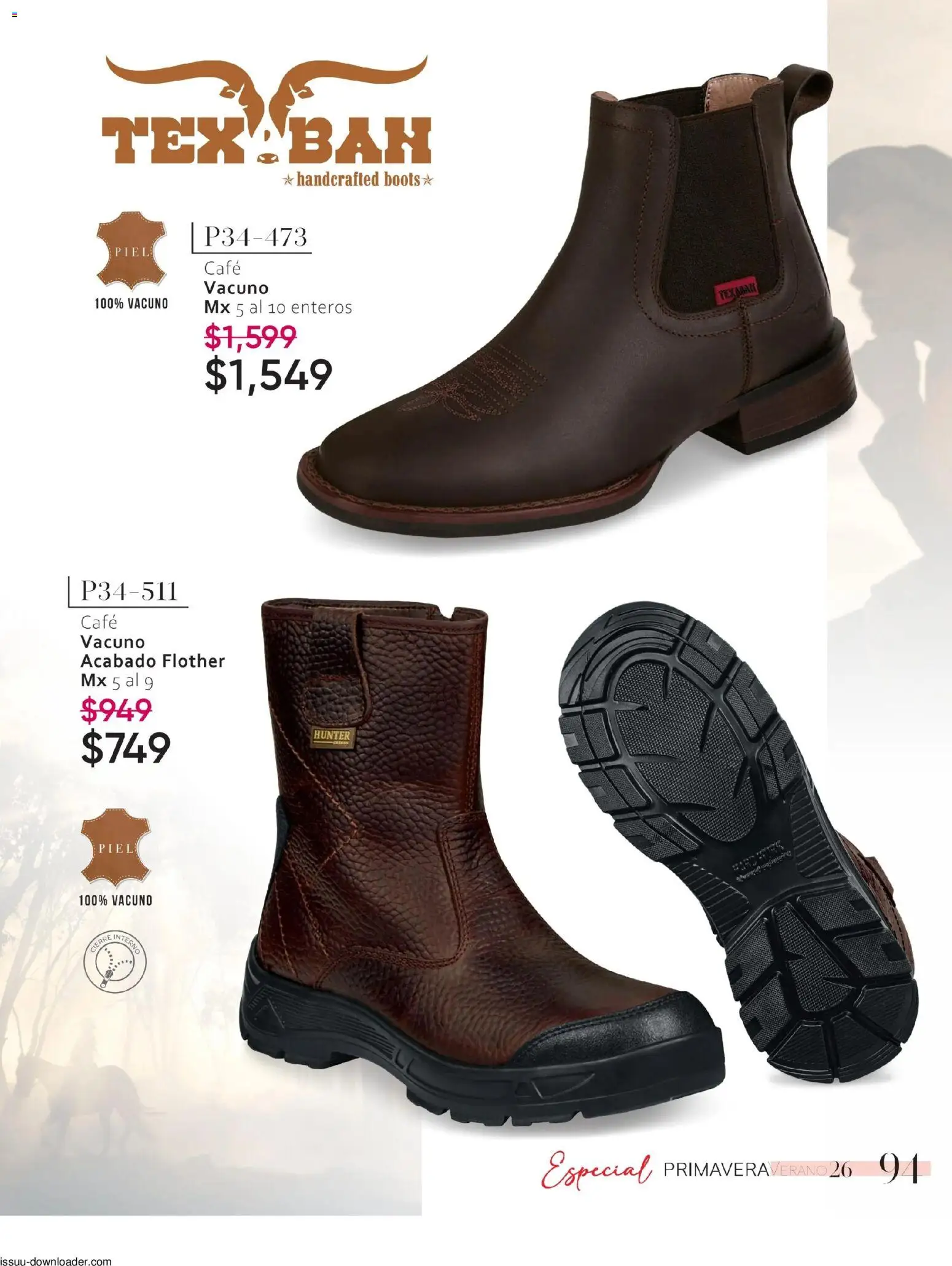 Nuevas ofertas de Cklass válidas en toda la República Mexicana desde el 26.01.2026. ¡Encuentra las mejores ofertas en Cklass catálogo Especial Calzado! | Página: 95