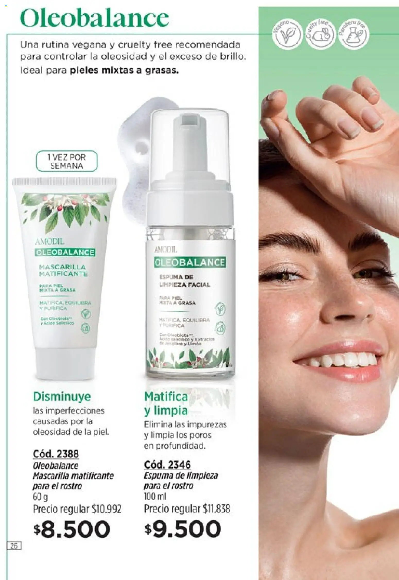 Amodil - Campaña 8 │ válido desde el 08.04.2026 | Página: 26 | Productos: Mascarilla, Espuma