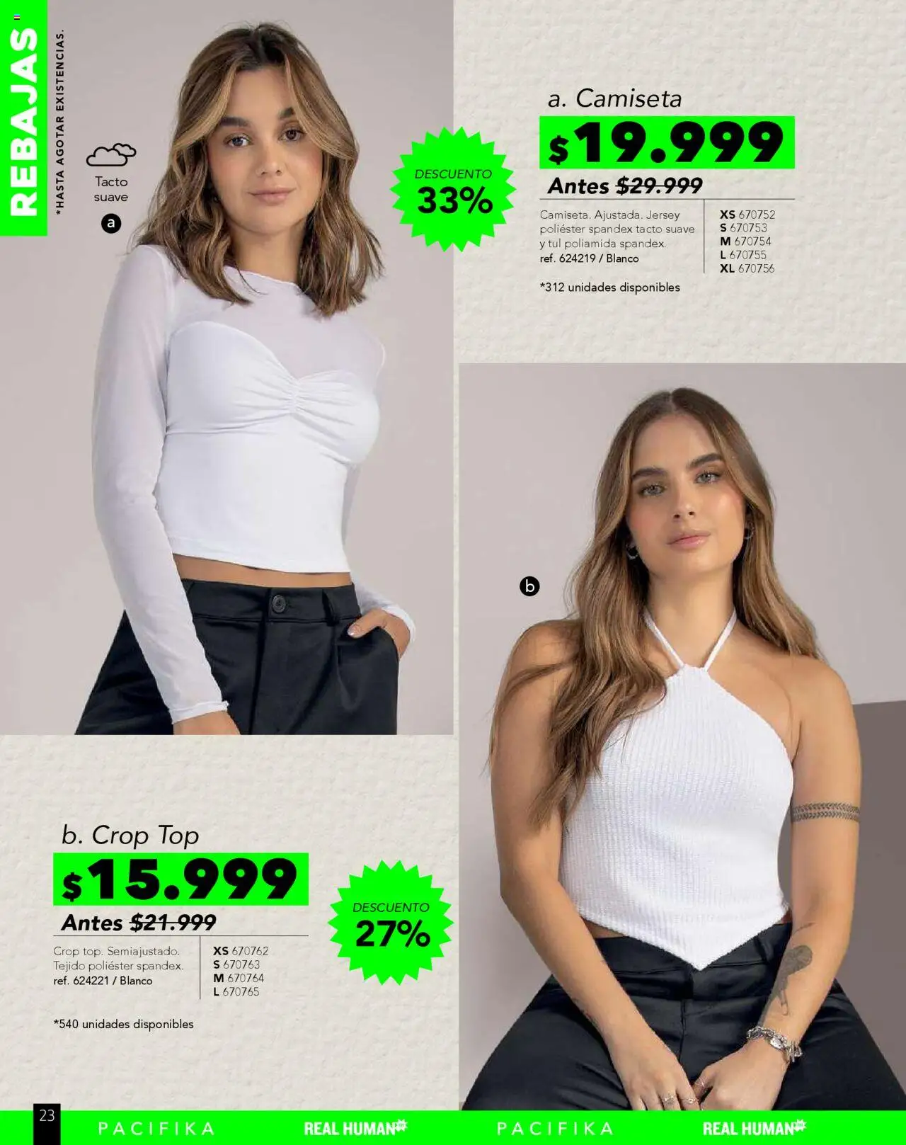 Pacifika revista - valida desde el 01.08.2025 | Página: 219 | Productos: Camiseta, Top