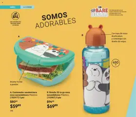 Nuevas ofertas de AVON válidas en toda la República Mexicana desde el 13.09.2025. ¡Encuentra las mejores ofertas en A. Contenedor sandwichera osos escandalosos Plástico., Plastic sandwich container with We Bare Bears design.! | Página: 172