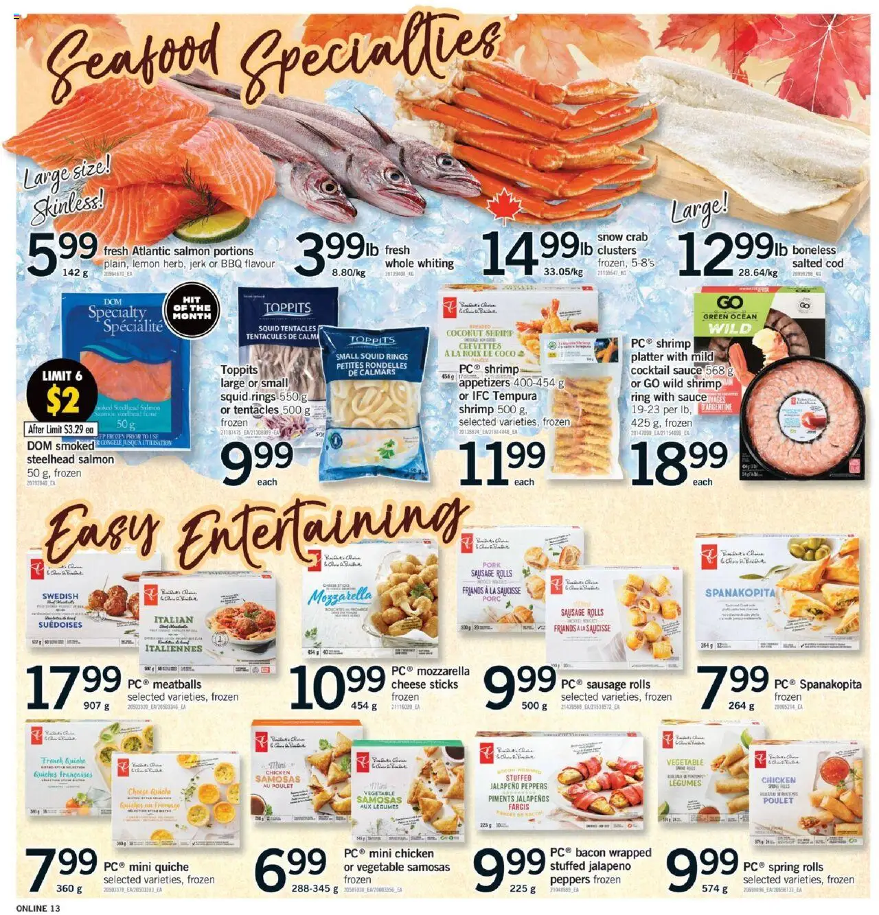 Fortinos flyer valid from 02.10.2025 | Page: 13