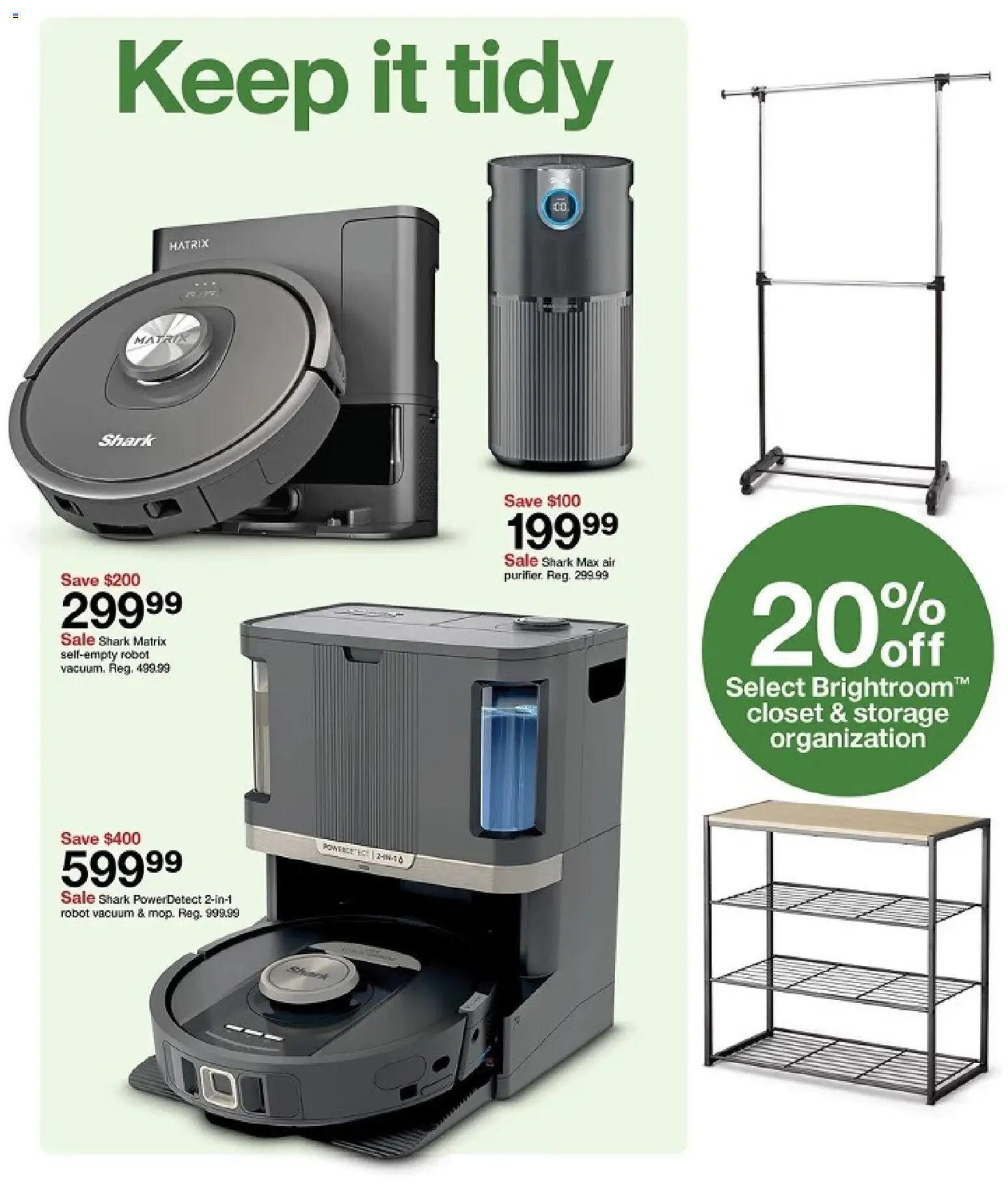 Target Weekly Ad - valid from 28.12.2025 | Page: 17 | Products: Robot, Vacuum, Closet