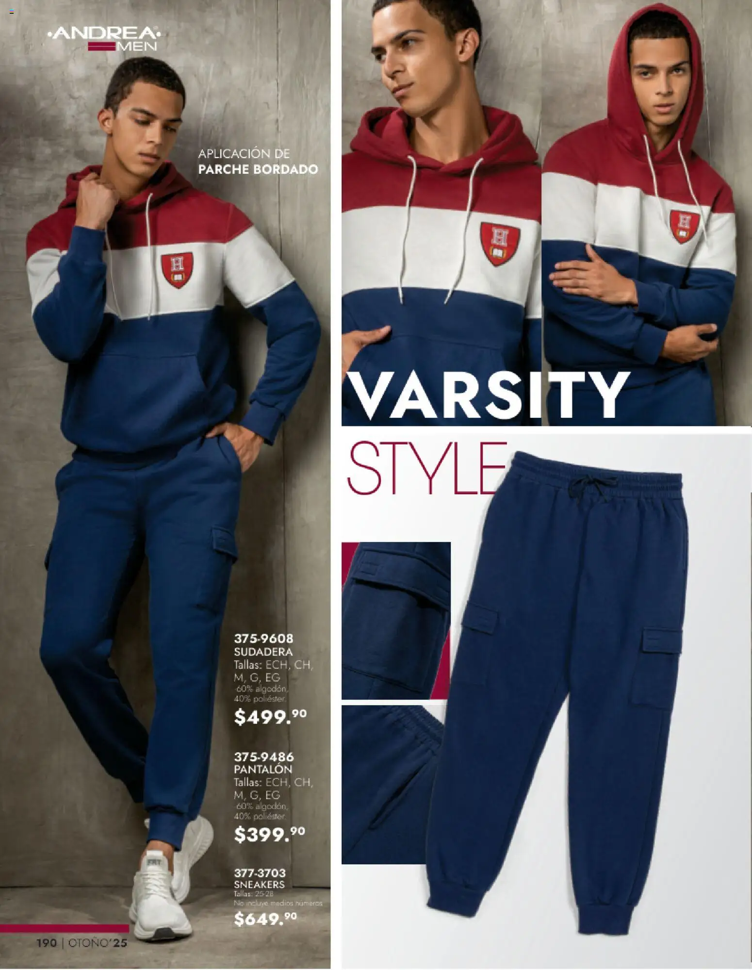 Nuevas ofertas de Andrea válidas en toda la República Mexicana desde el 26.11.2025. ¡Encuentra las mejores ofertas en Andrea catálogo Vestir Caballero otoño! | Página: 28 | Productos: Algodón, Sudadera