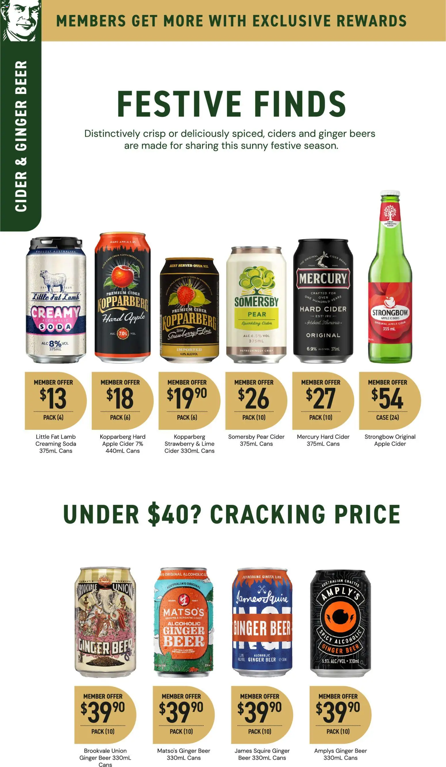 Dan Murphy's catalogue - valid from 06.11.2025 | Page: 32 | Products: Ginger, Lamb, Lime, Pear