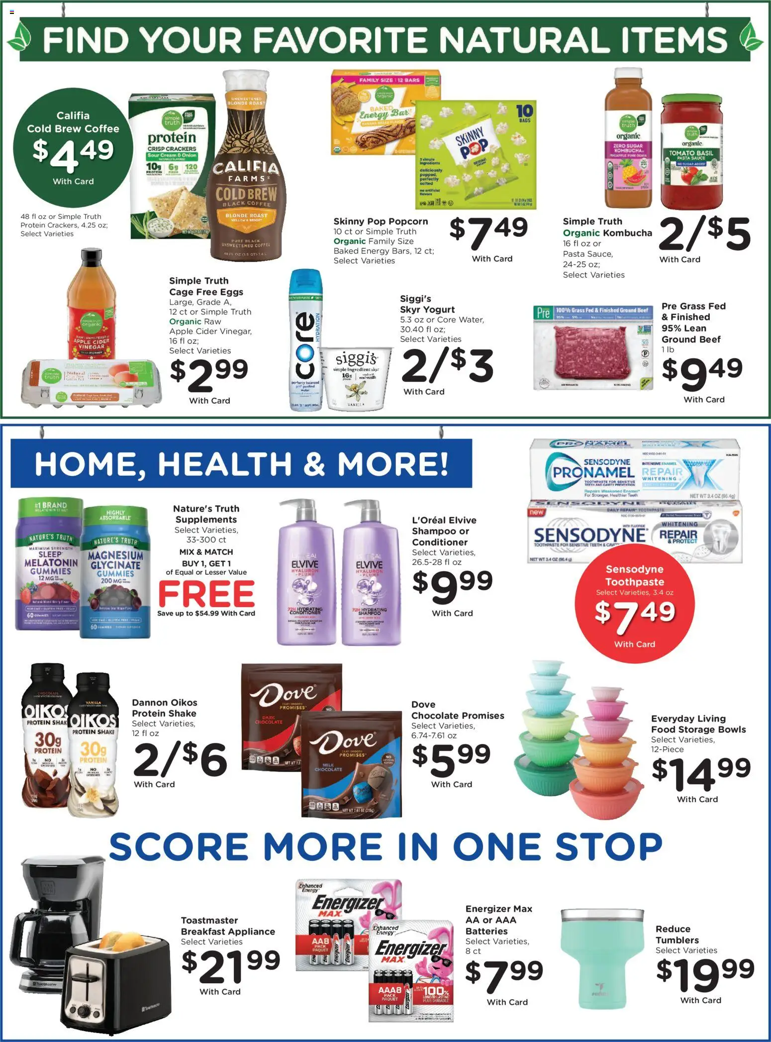 Dillons Weekly Ad - valid from 15.04.2026 | Page: 8 | Products: Melatonin, Milk, Beef, Sugar