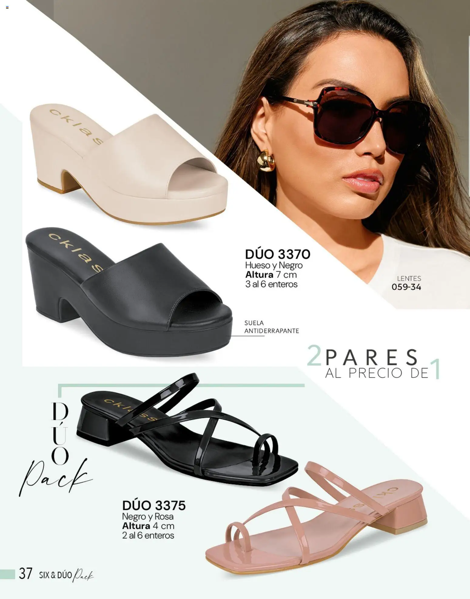 Nuevas ofertas de Cklass válidas en toda la República Mexicana desde el 05.03.2026. ¡Encuentra las mejores ofertas en Cklass catálogo Complemento Verano Ropa! | Página: 267 | Productos: Lentes