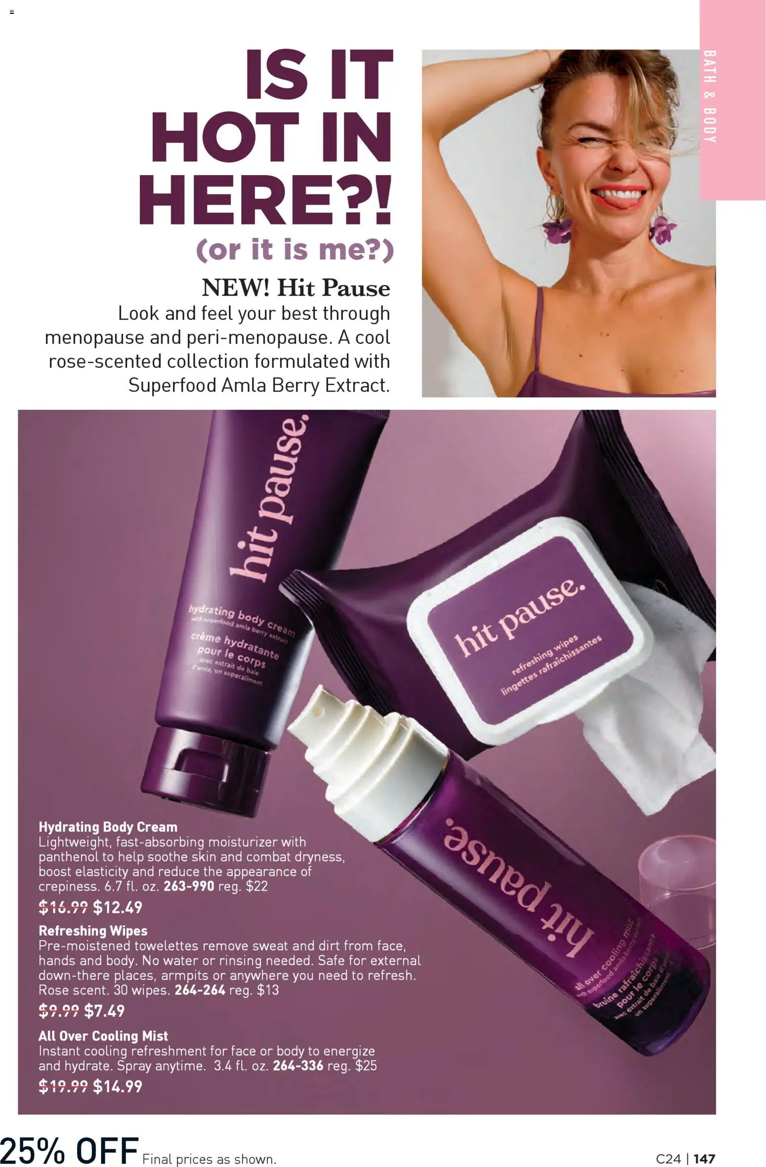 Avon Brochure - valid from 19.11.2025 | Page: 147 | Products: Safe, Bath, Cream, Water