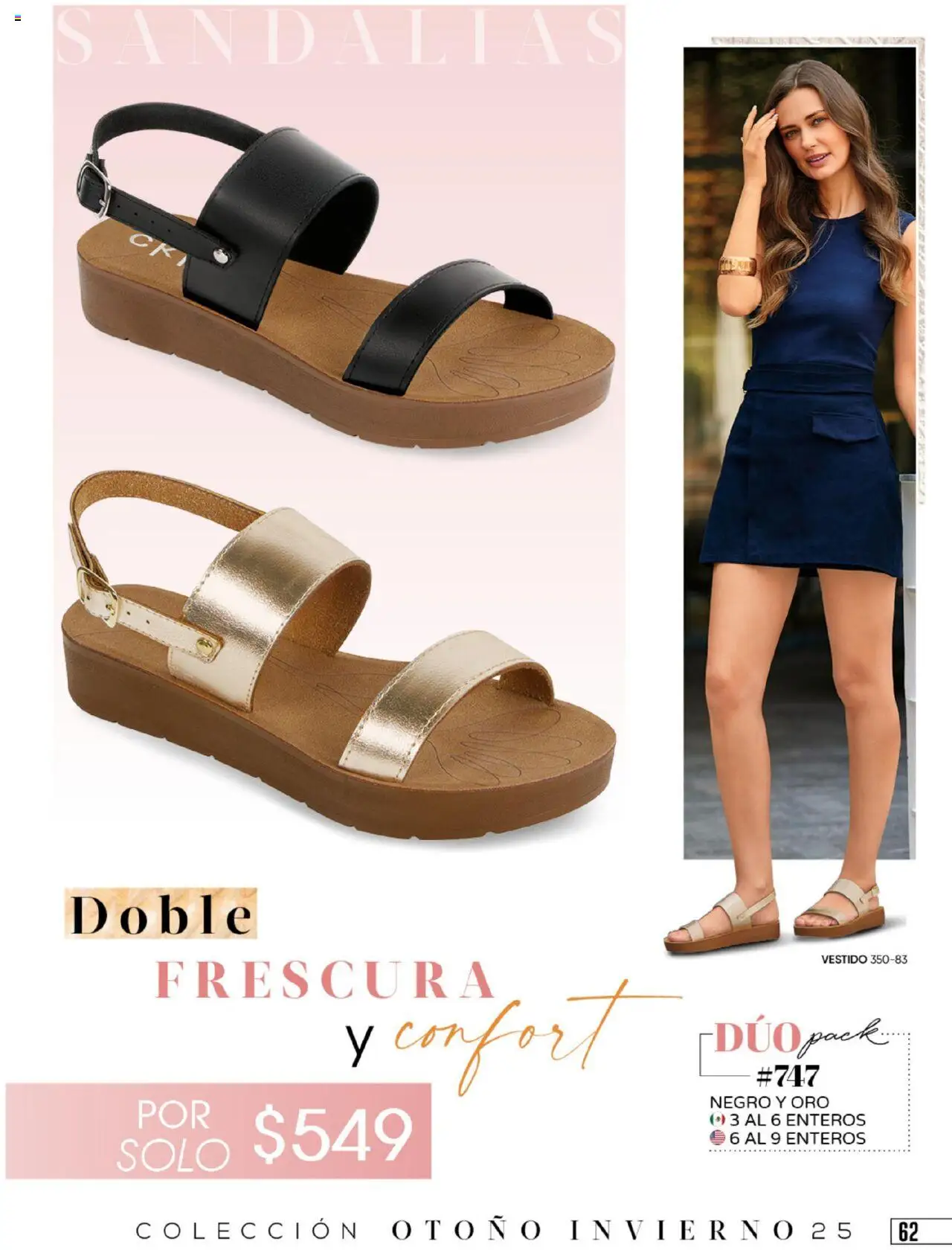 Nuevas ofertas de Cklass válidas en toda la República Mexicana desde el 14.07.2025. ¡Encuentra las mejores ofertas en Cklass catálogo Six y Duopack! | Página: 63 | Productos: Vestido, Sandalias