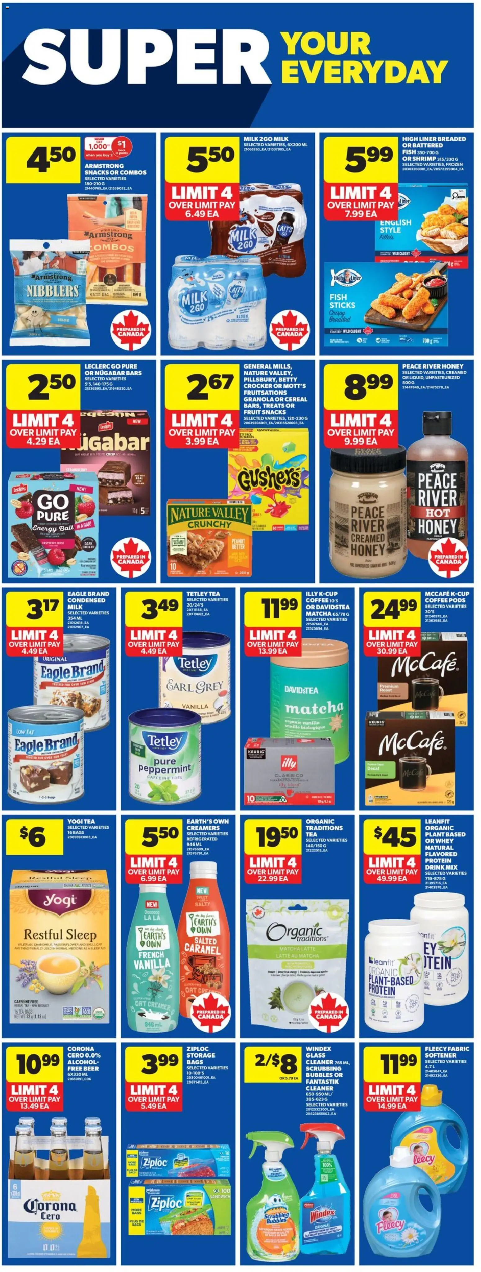 Real Canadian Superstore flyer valid from 01.01.2026 | Page: 19 | Products: Rice, Tea, Milk, Beer