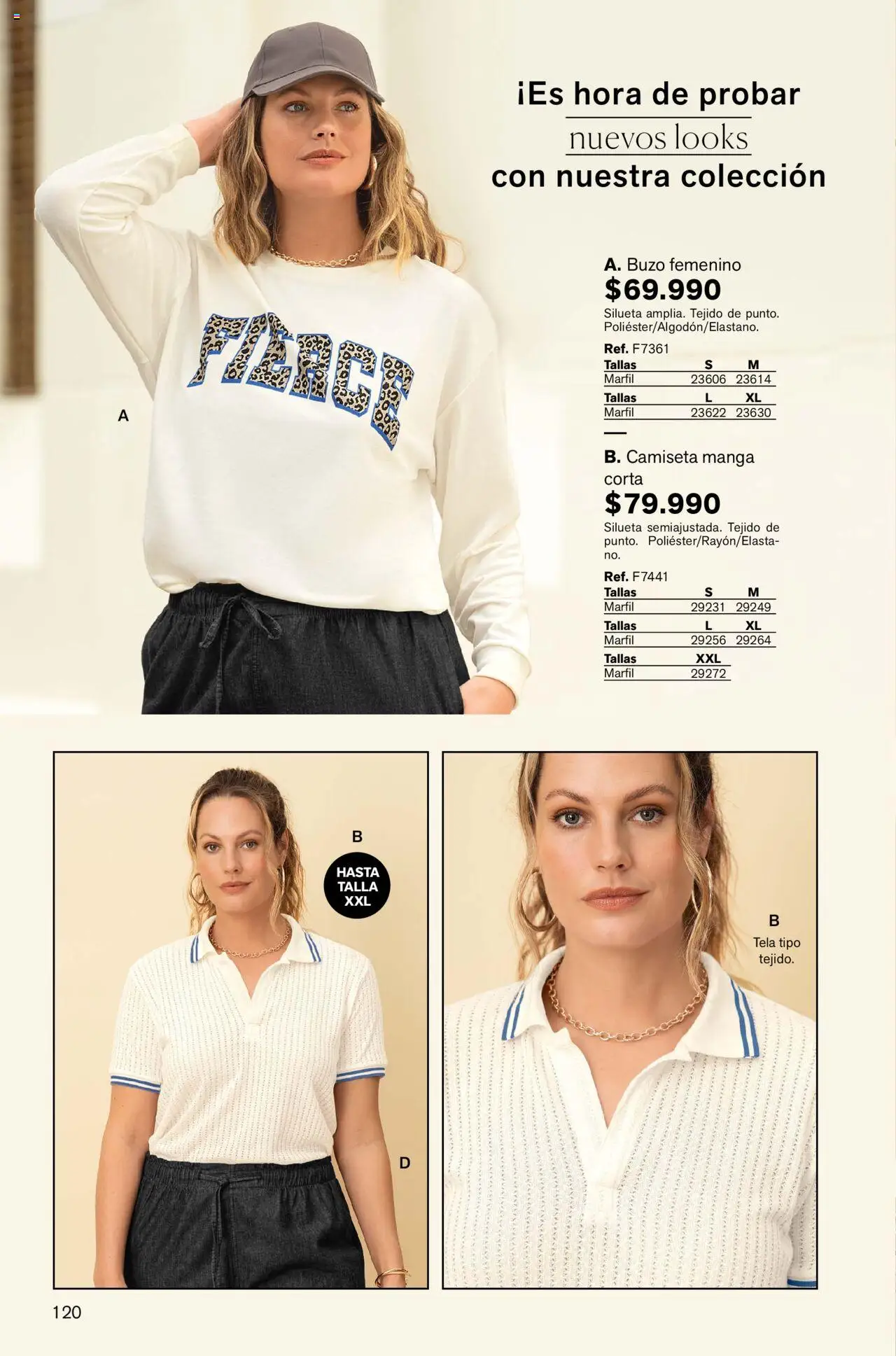 Leonisa revista - valida desde el 01.10.2025 | Página: 120 | Productos: Buzo, Camiseta