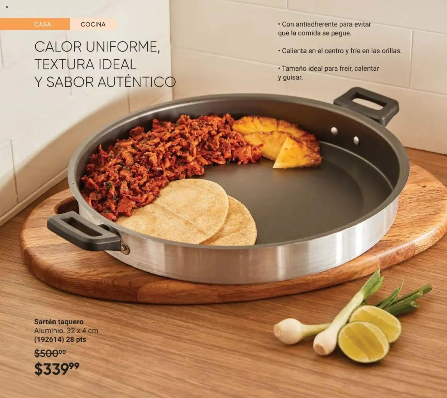 Nuevas ofertas de AVON válidas en toda la República Mexicana desde el 10.01.2026. ¡Encuentra las mejores ofertas en AVON Casa & Estilo 2 2026! | Página: 68 | Productos: Pan, Cocina, Sartén