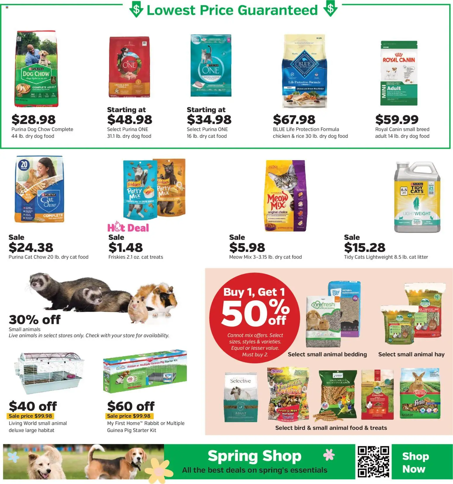 Pet Supplies Plus Weekly Ad - valid from 26.03.2026 | Page: 3 | Products: Dog Food, Cat Litter, Rice, Starter