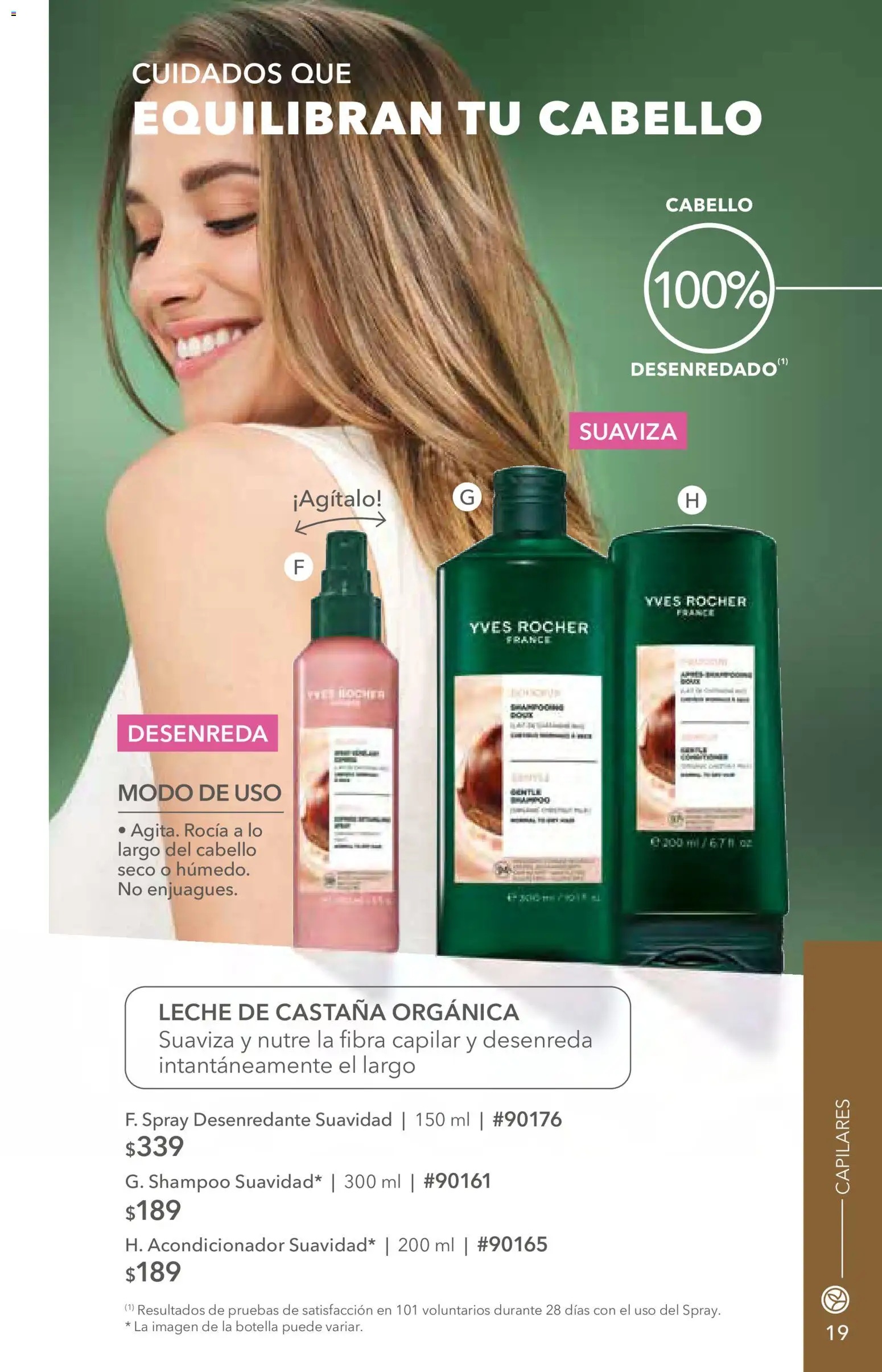 Nuevas ofertas de Yves Rocher válidas en toda la República Mexicana desde el 12.05.2026. ¡Encuentra las mejores ofertas en Yves Rocher campaña 7 2026! | Página: 19 | Productos: Leche, Botella, Acondicionador